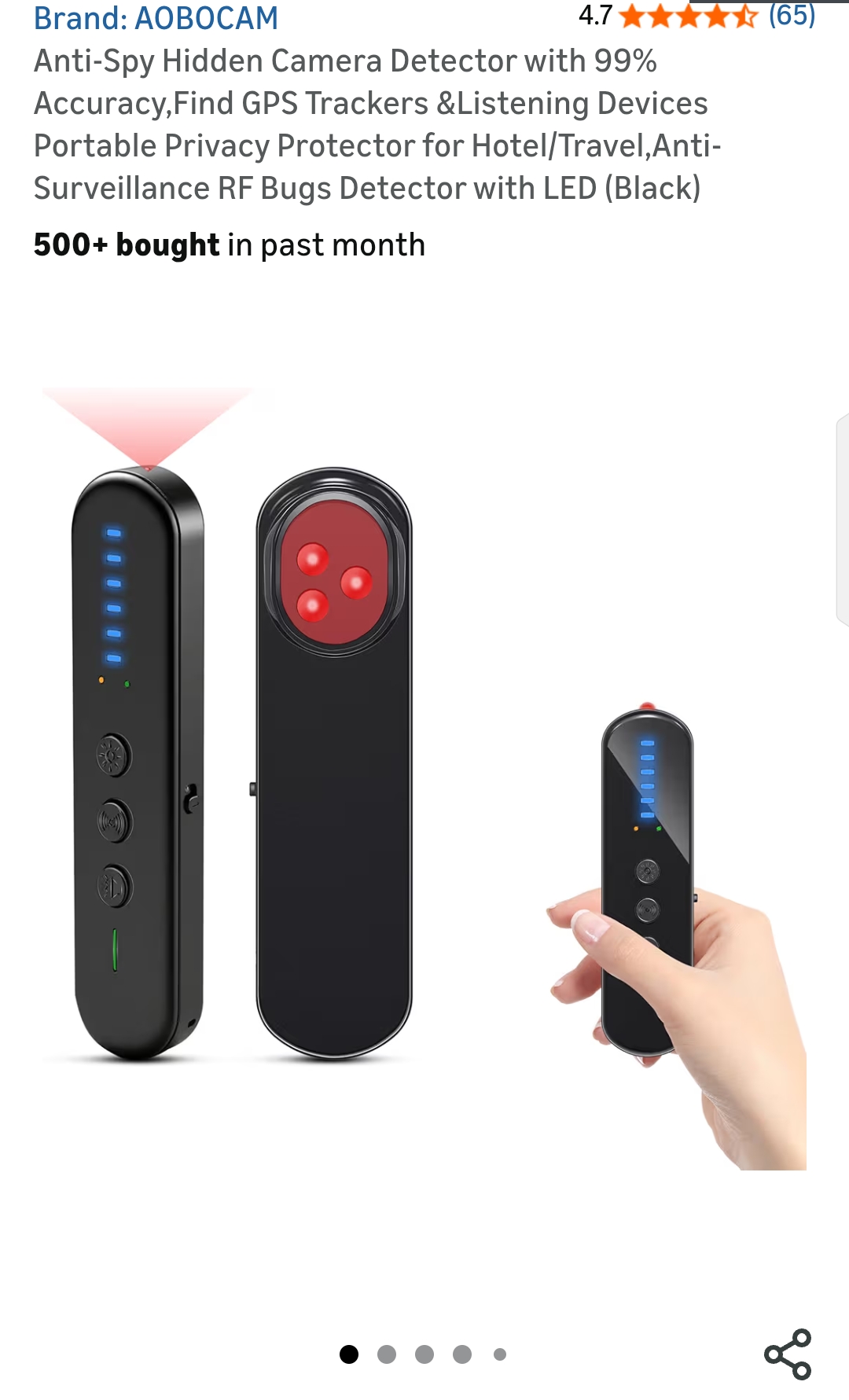 hidden camera detectors