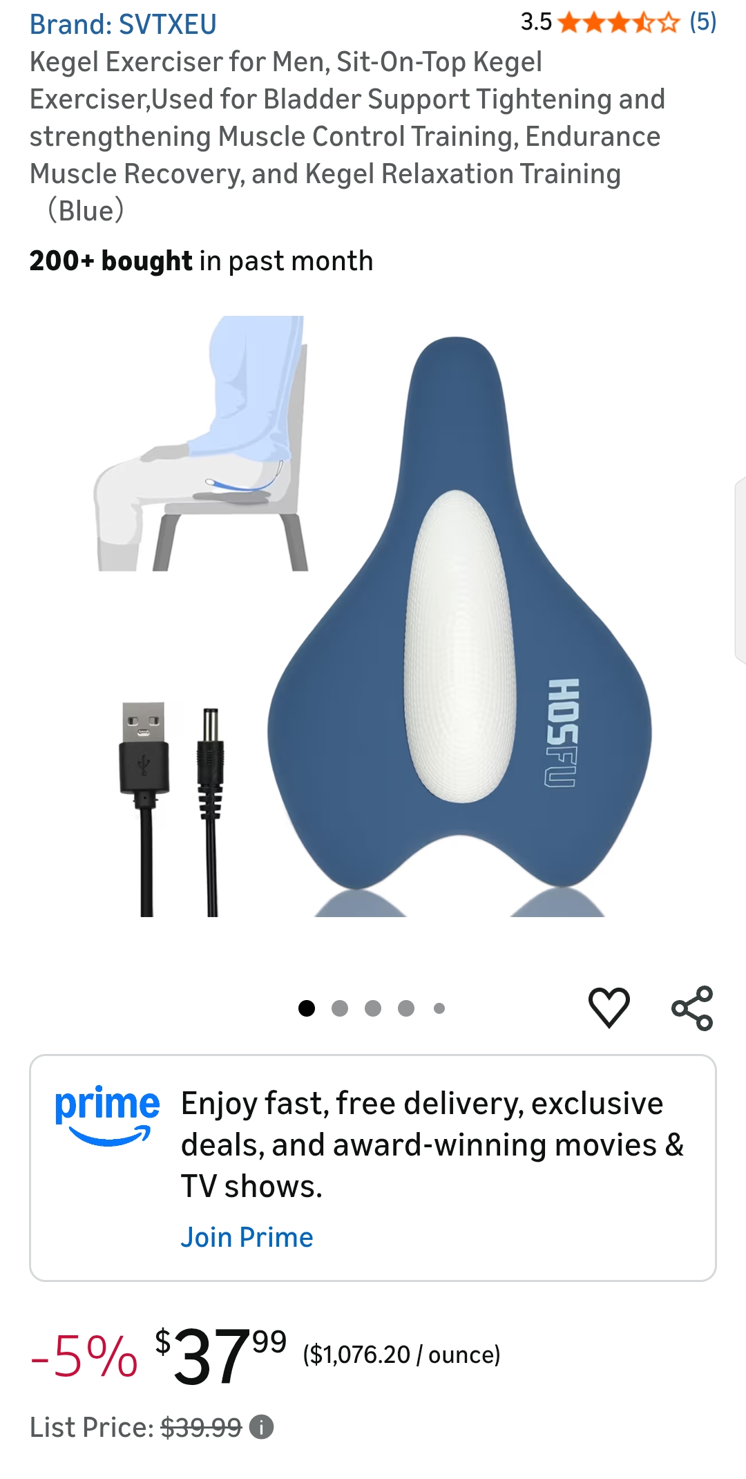 Kegel Exerciser for Men