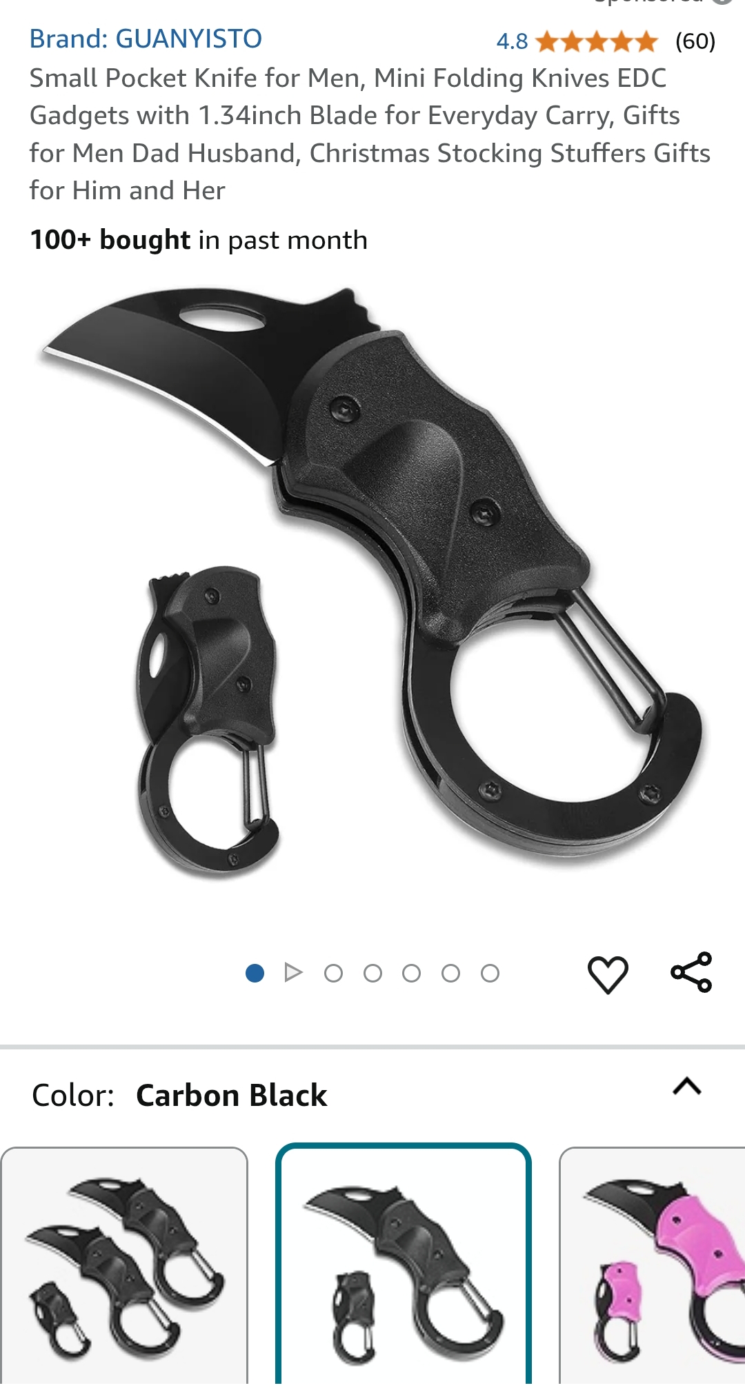 Small Pocket Knife for Men