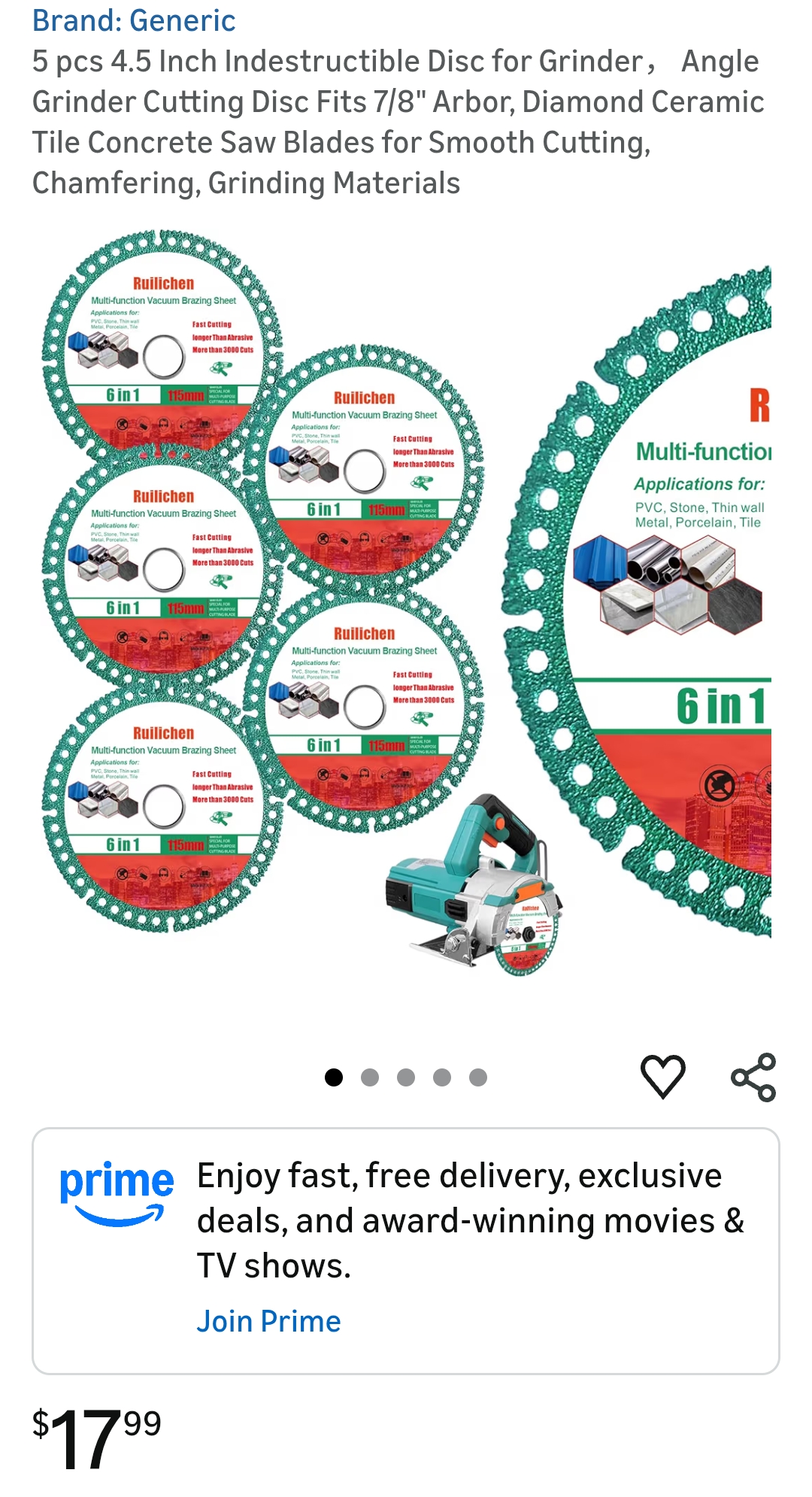 indestructible disc for grinder