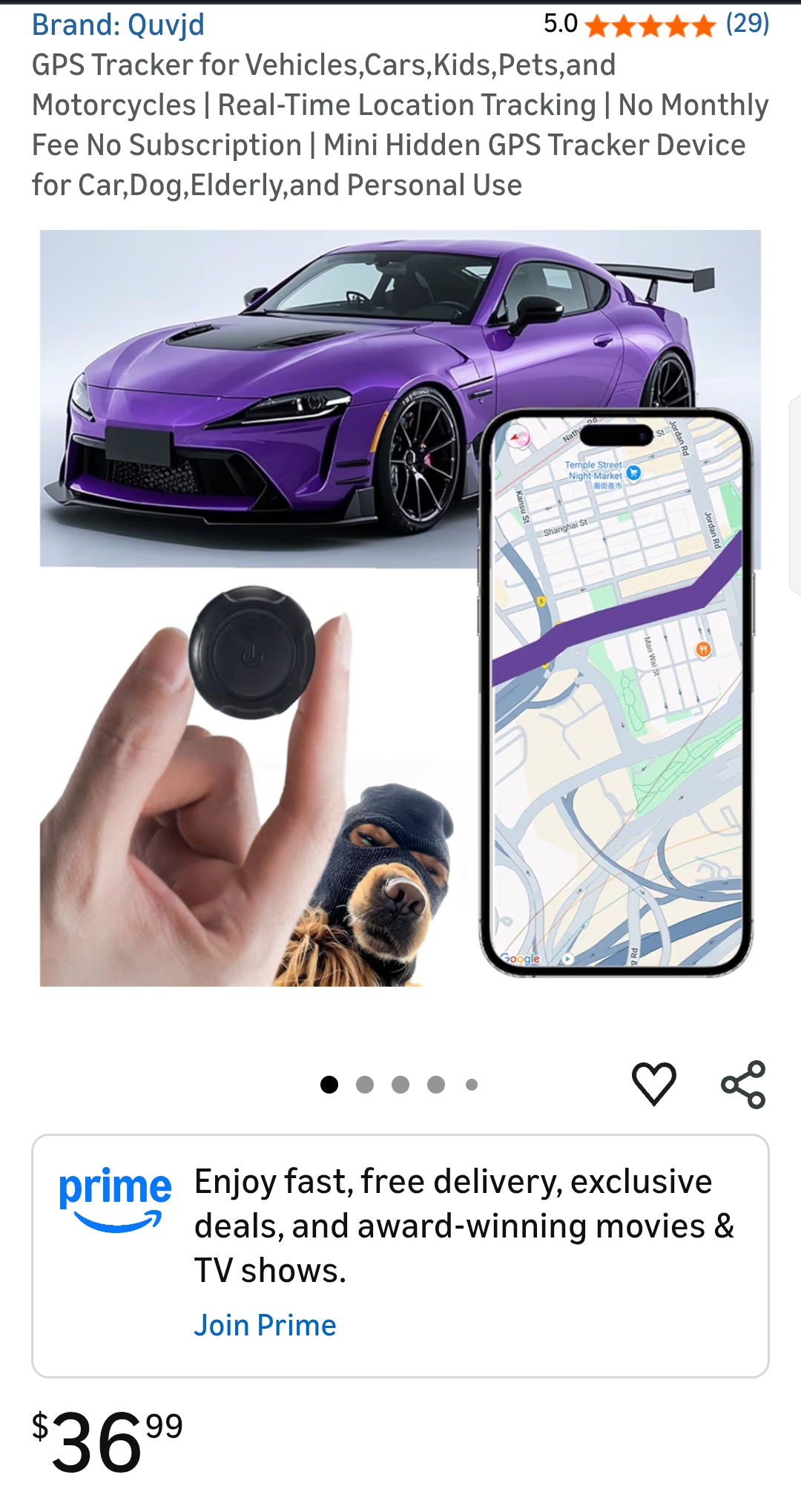 quvjd gps