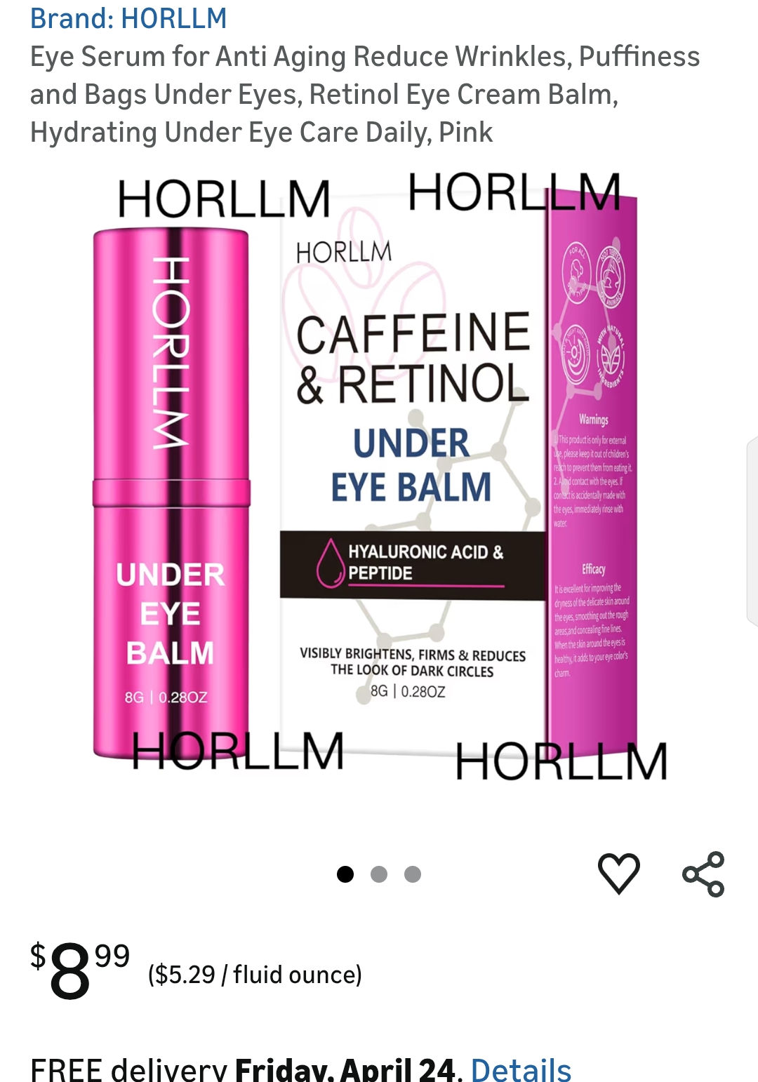 Eye Serum for Anti Aging