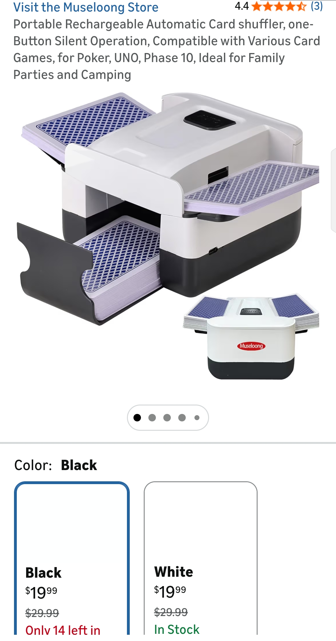 Automatic Card shuffler