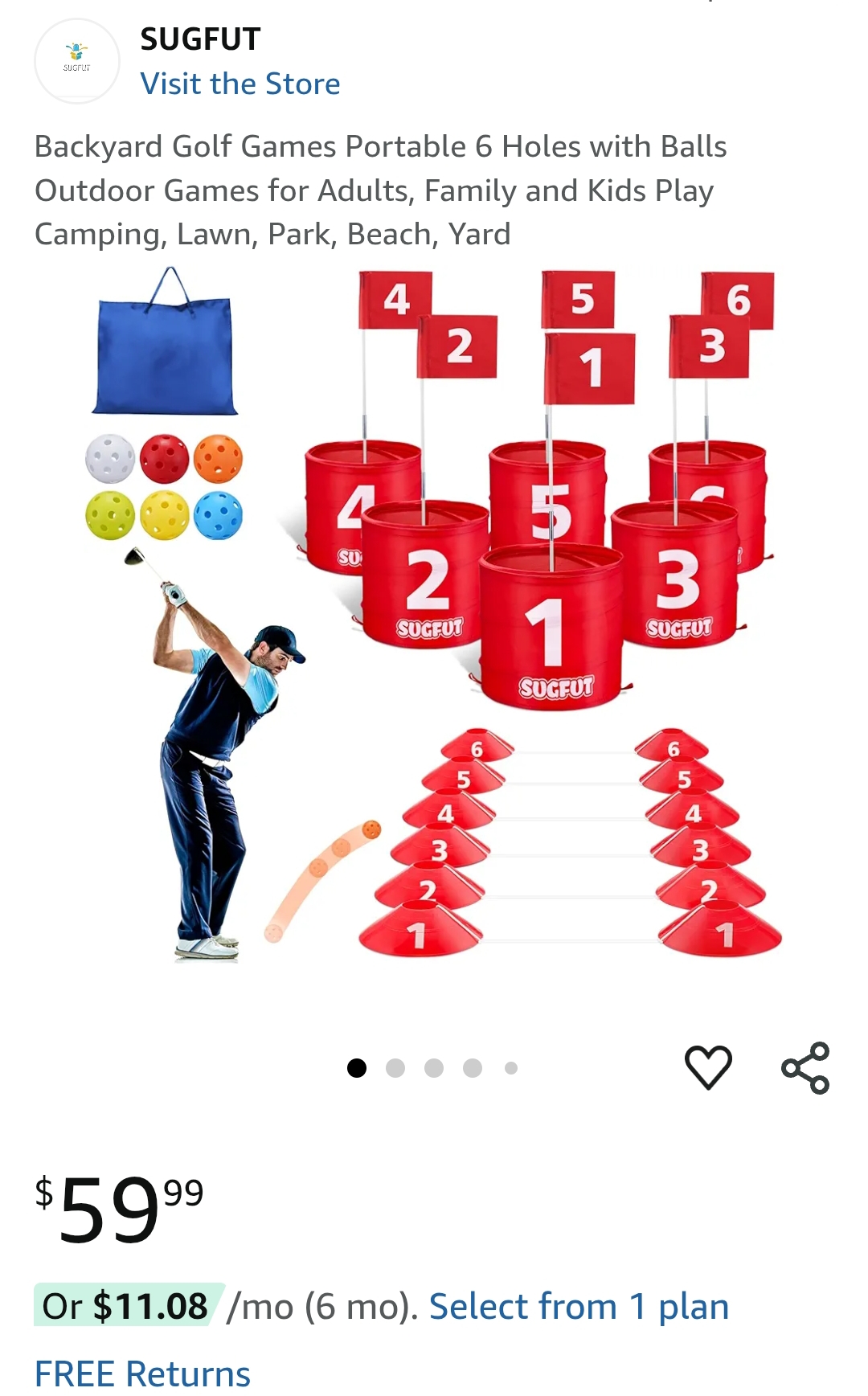 bucket golf game sugfut