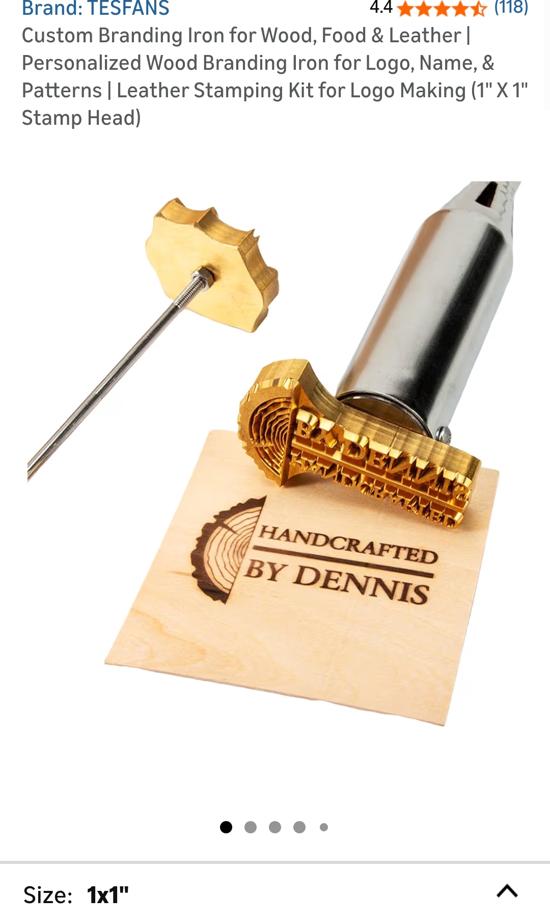 custom branding iron