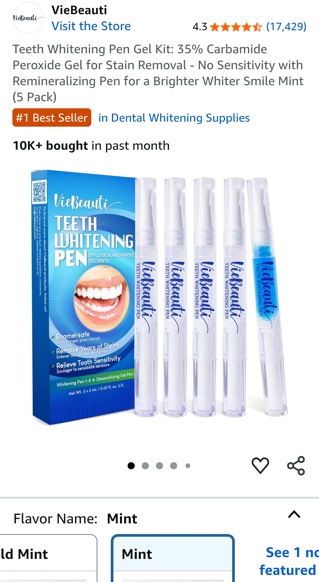 teeth whitening pen