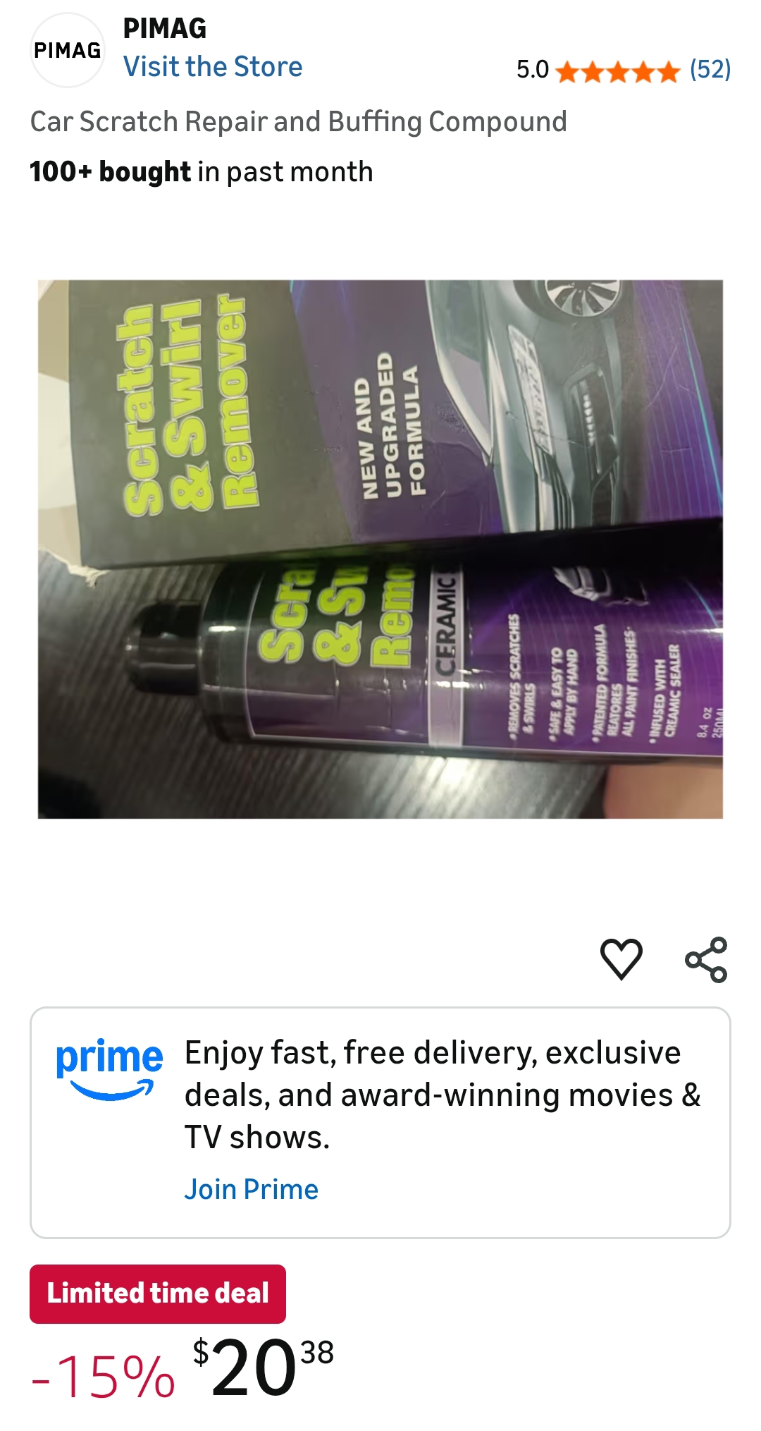 pimag car scratch remover