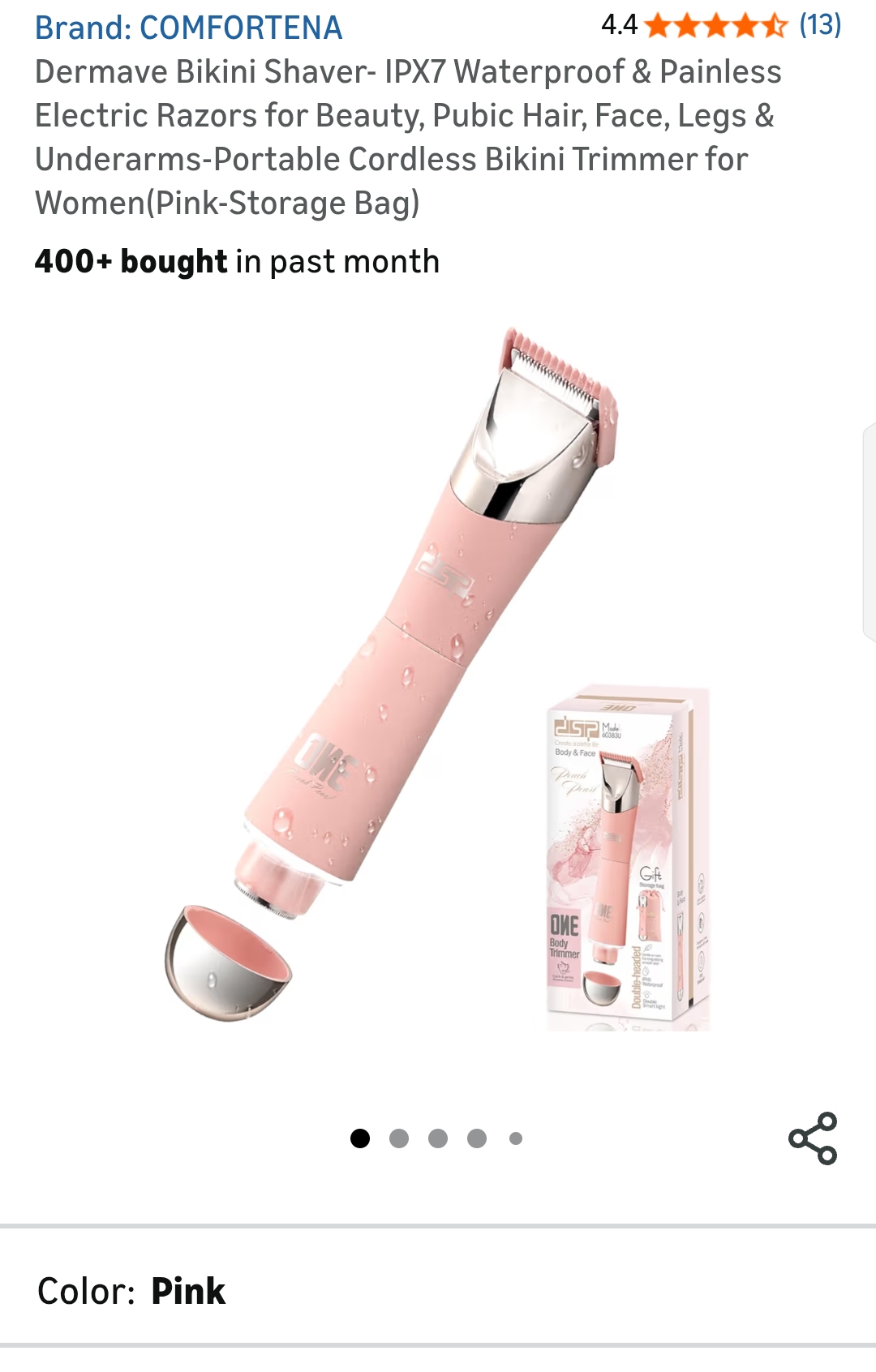 Dermave Bikini Shaver