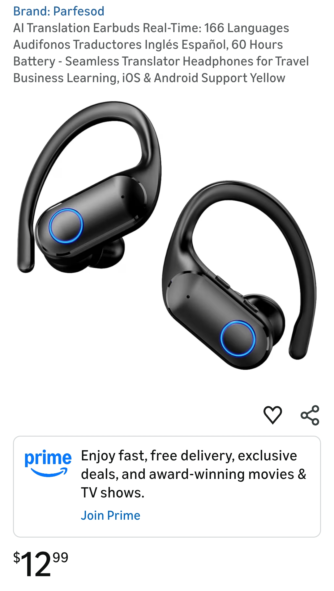 AI Translation Earbuds