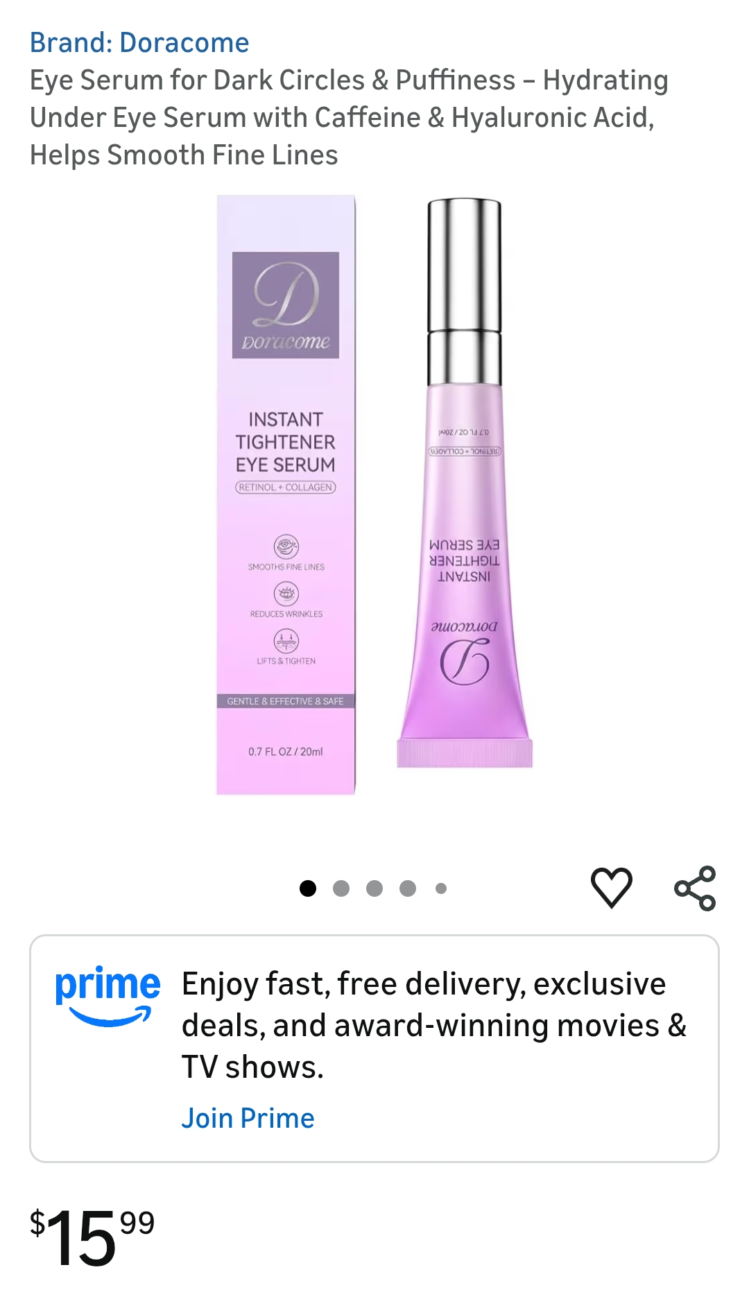 Doracome Magnesium Fast Absorbing Non Greasy