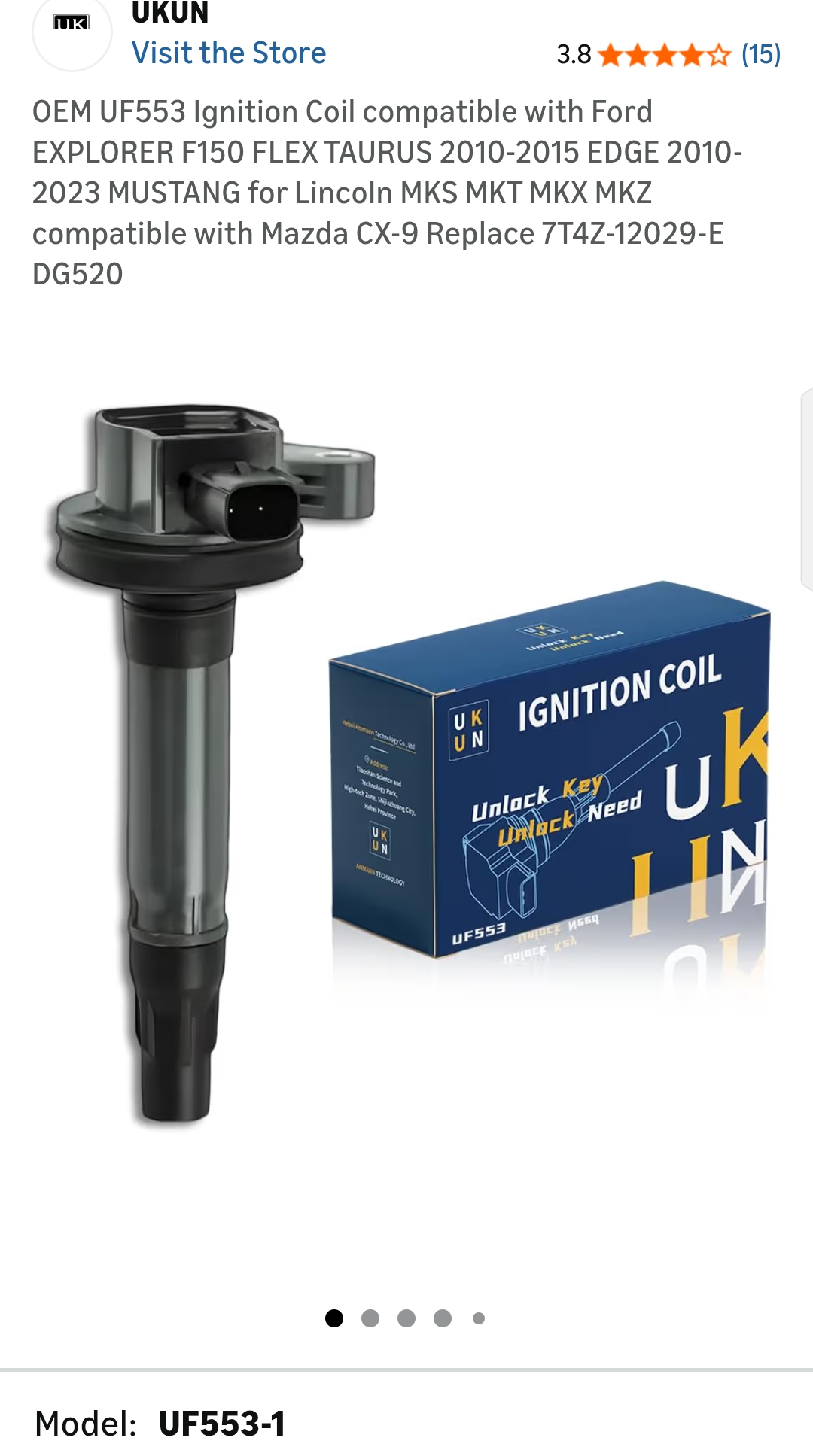 2011 ford edge ignition coil