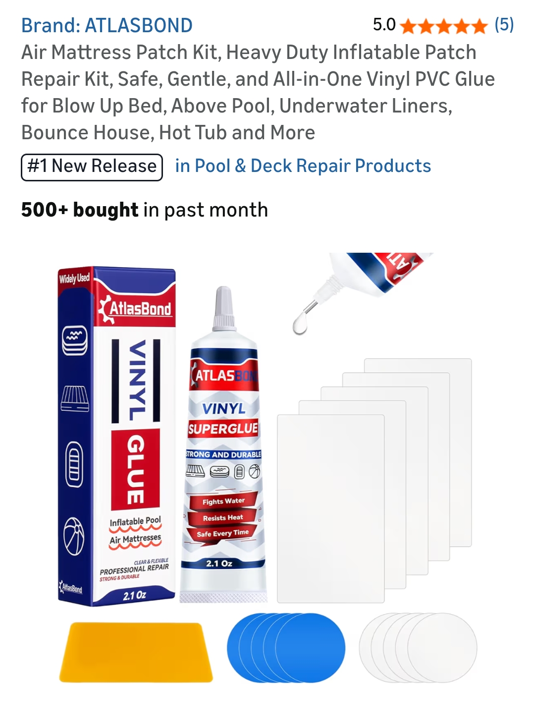 air mattress patch kit