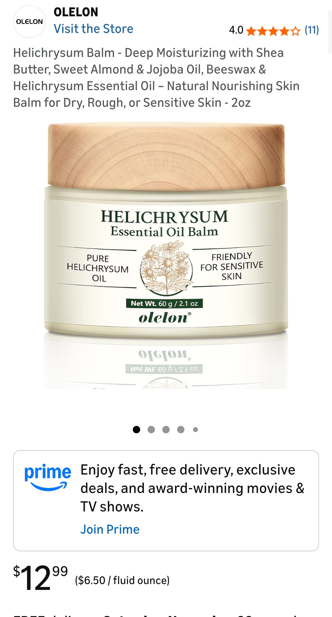 Helichrysum Balm