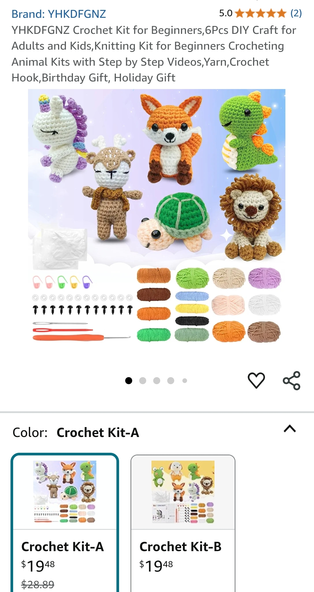Crochet Kit for Beginners