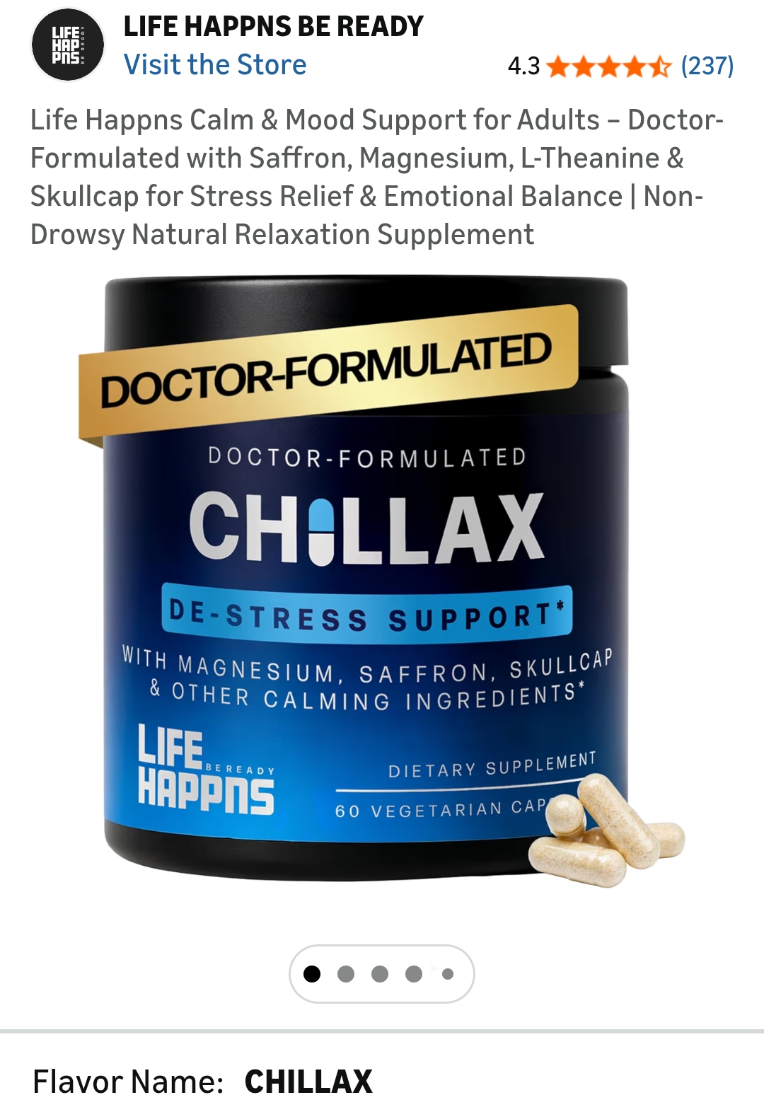 Calm & Mood Support for Adults