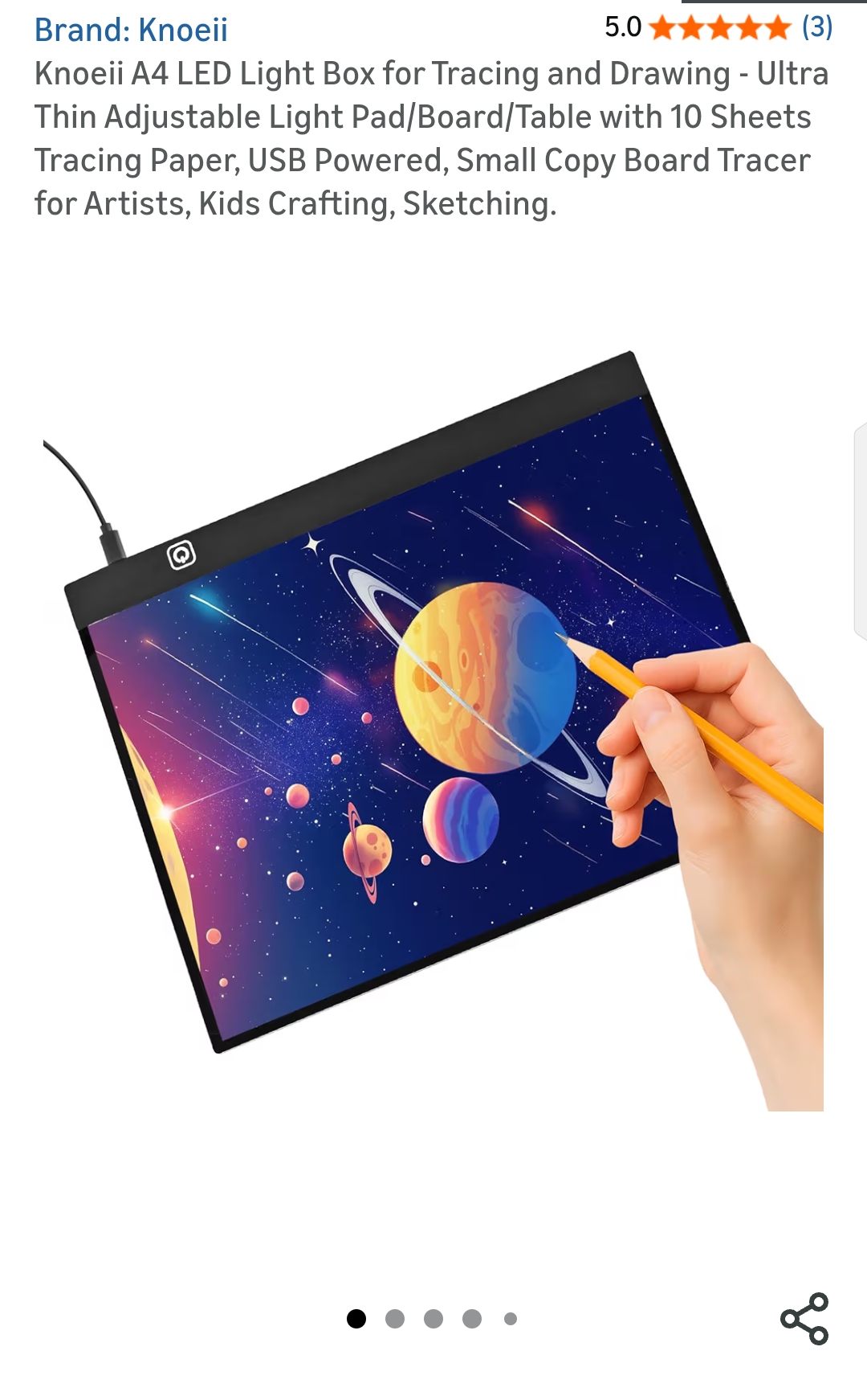 a4 tracing light pad