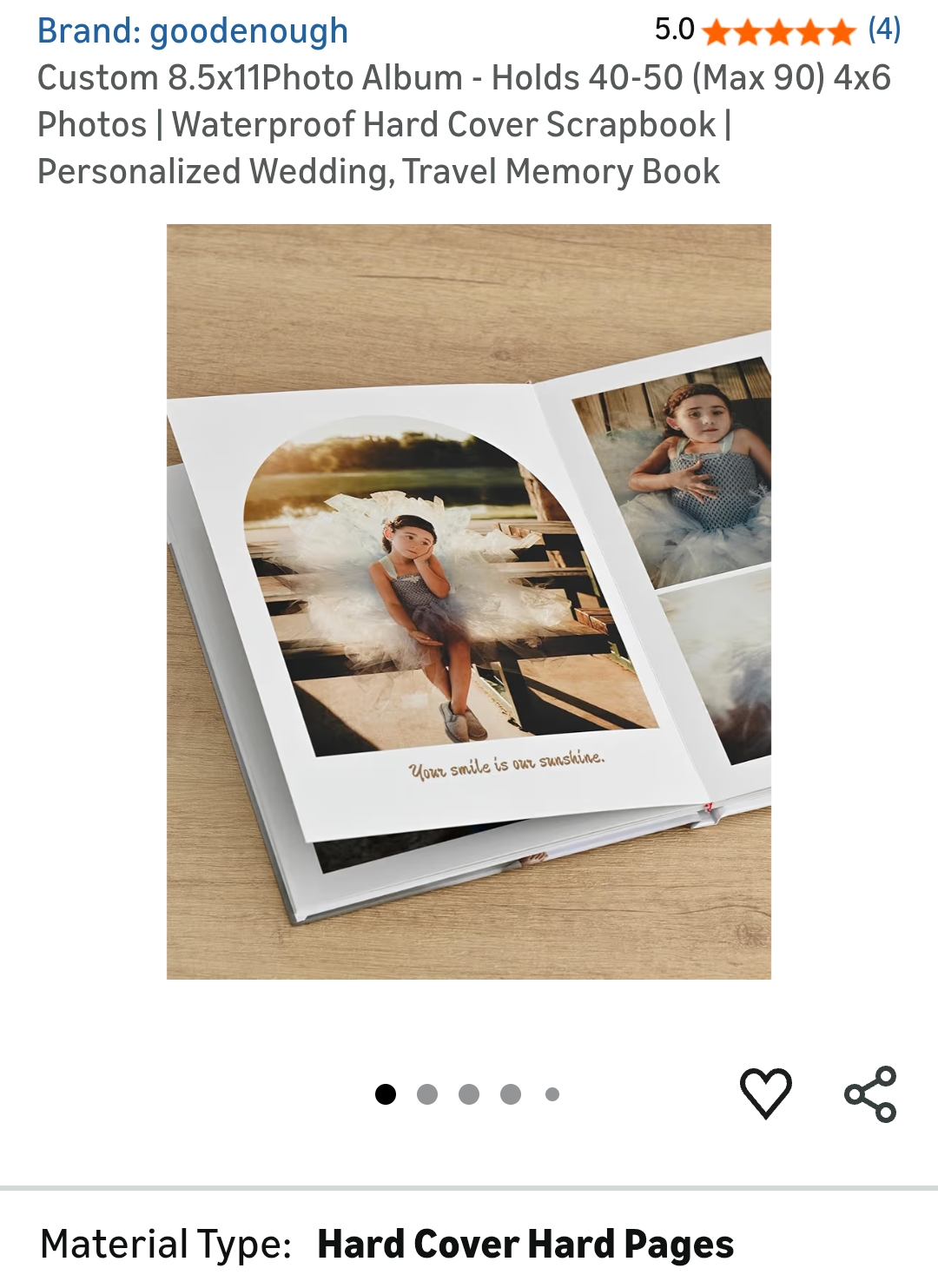 Personalized Photo Album