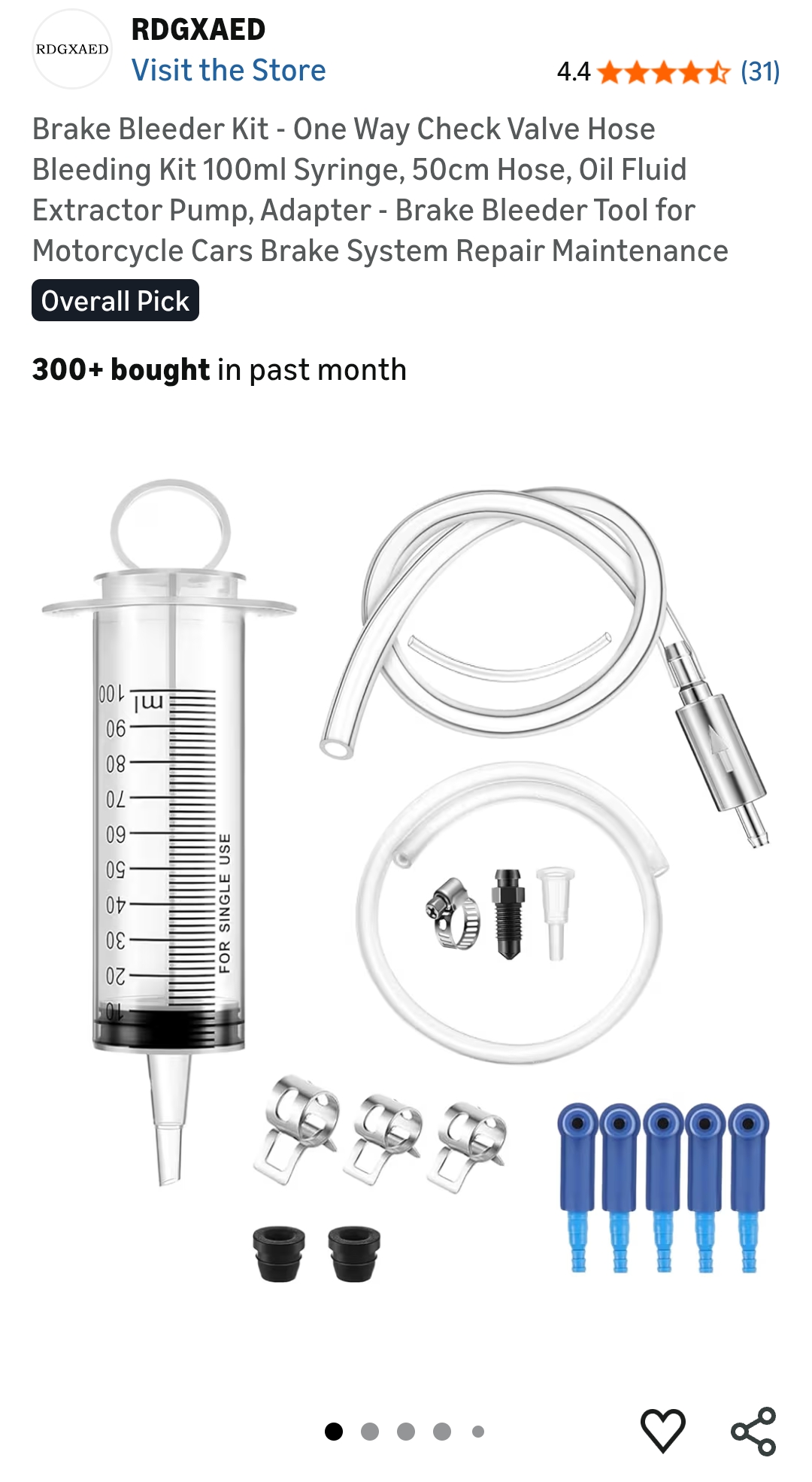 Brake Bleeder Kit