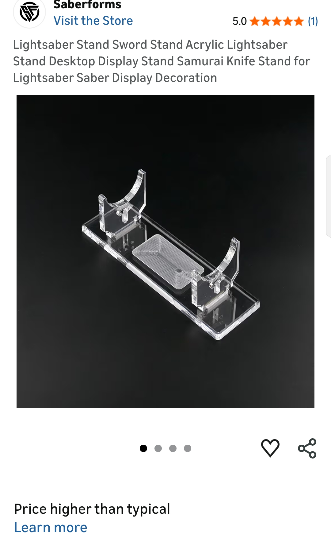 lightsaber stand