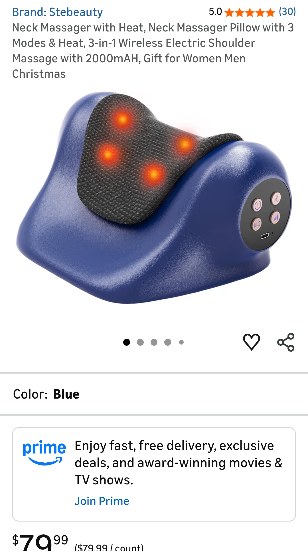Neck Massager with Heat