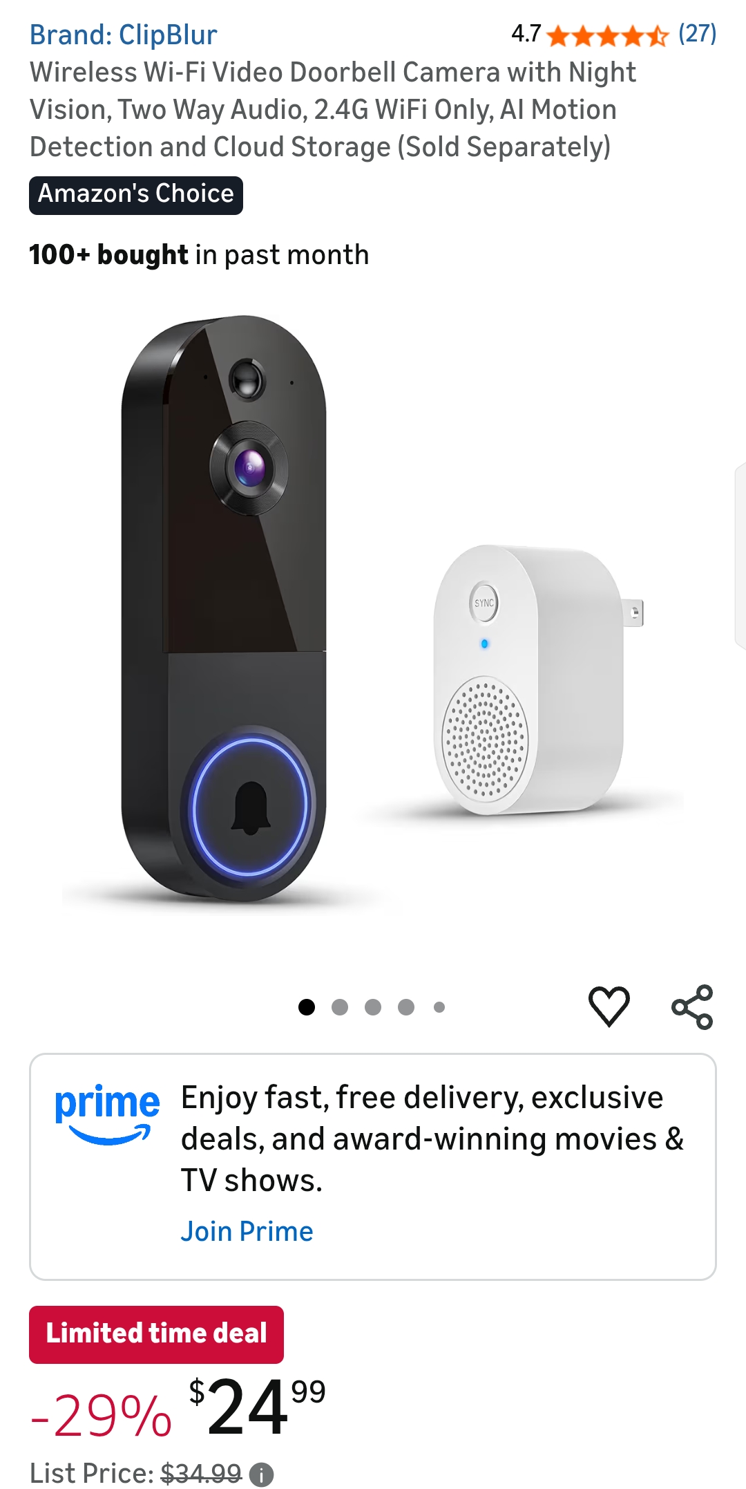 doorbell camera wireless