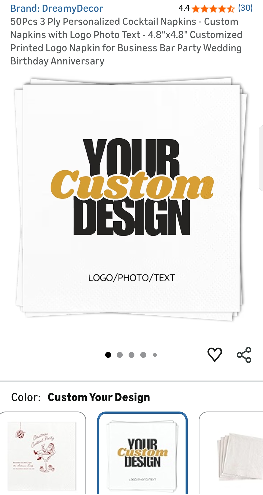 Custom Napkins