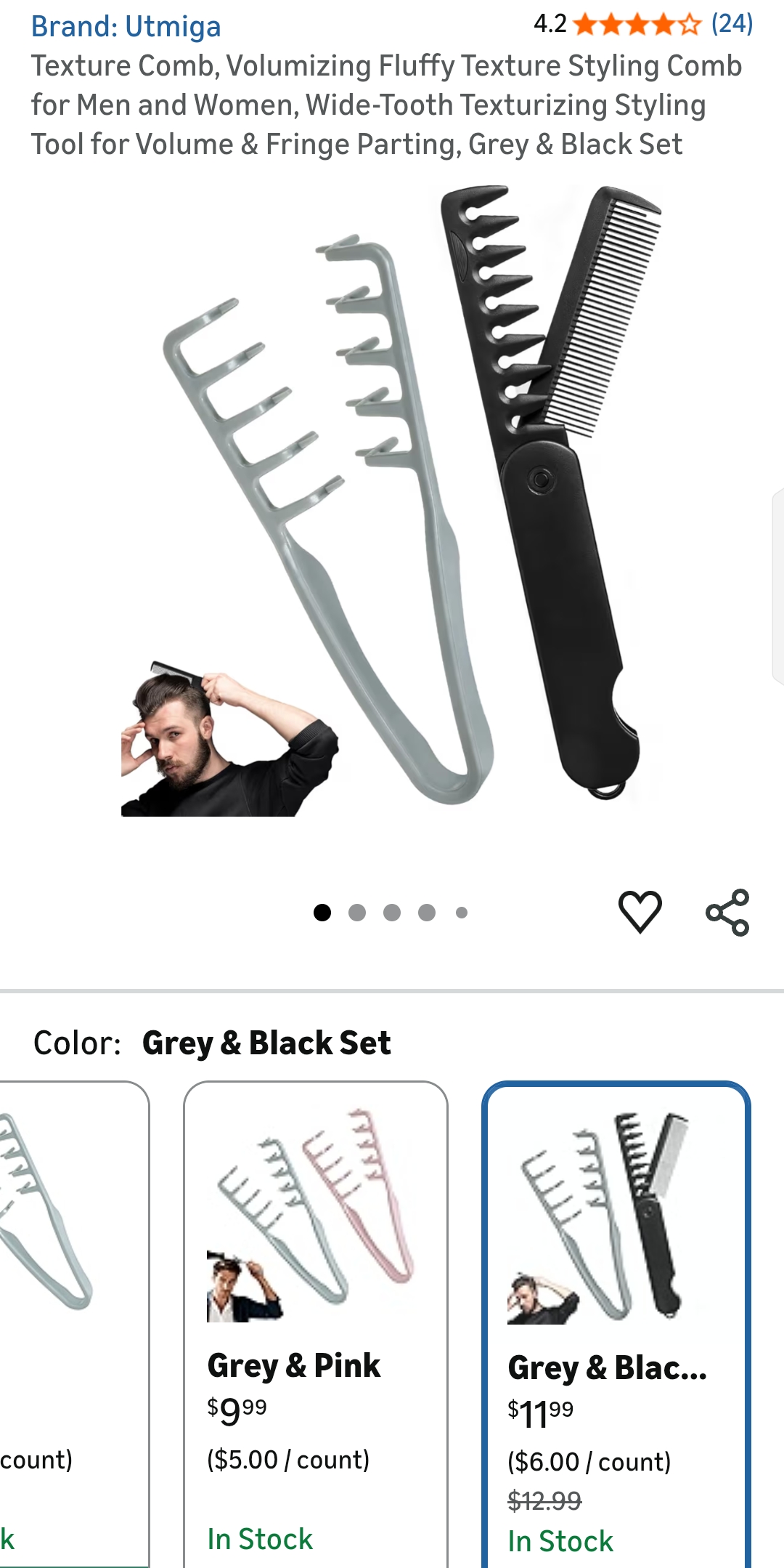 Texture Comb