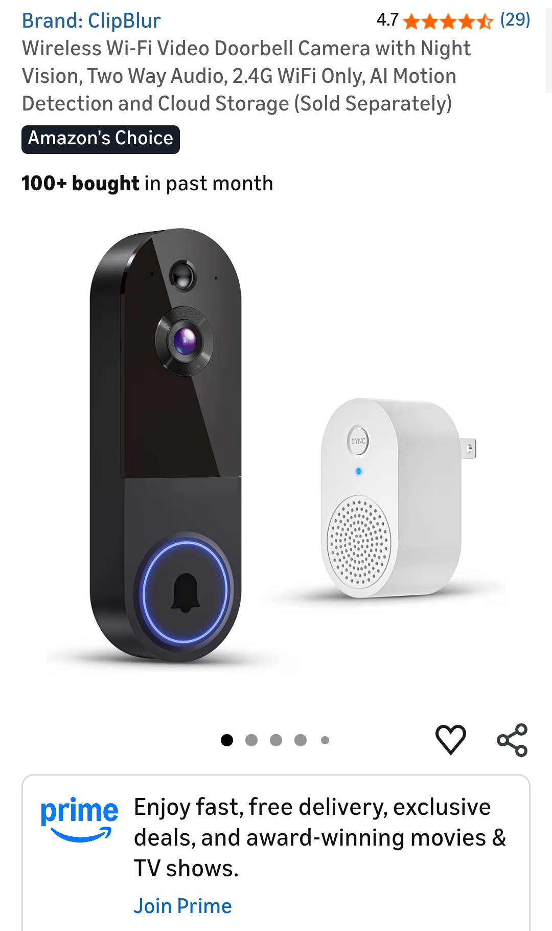 doorbell camera wireless