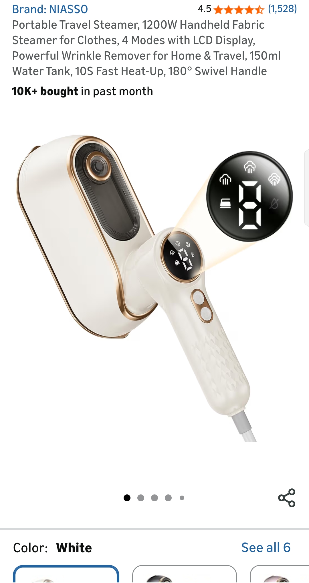 travel steamer