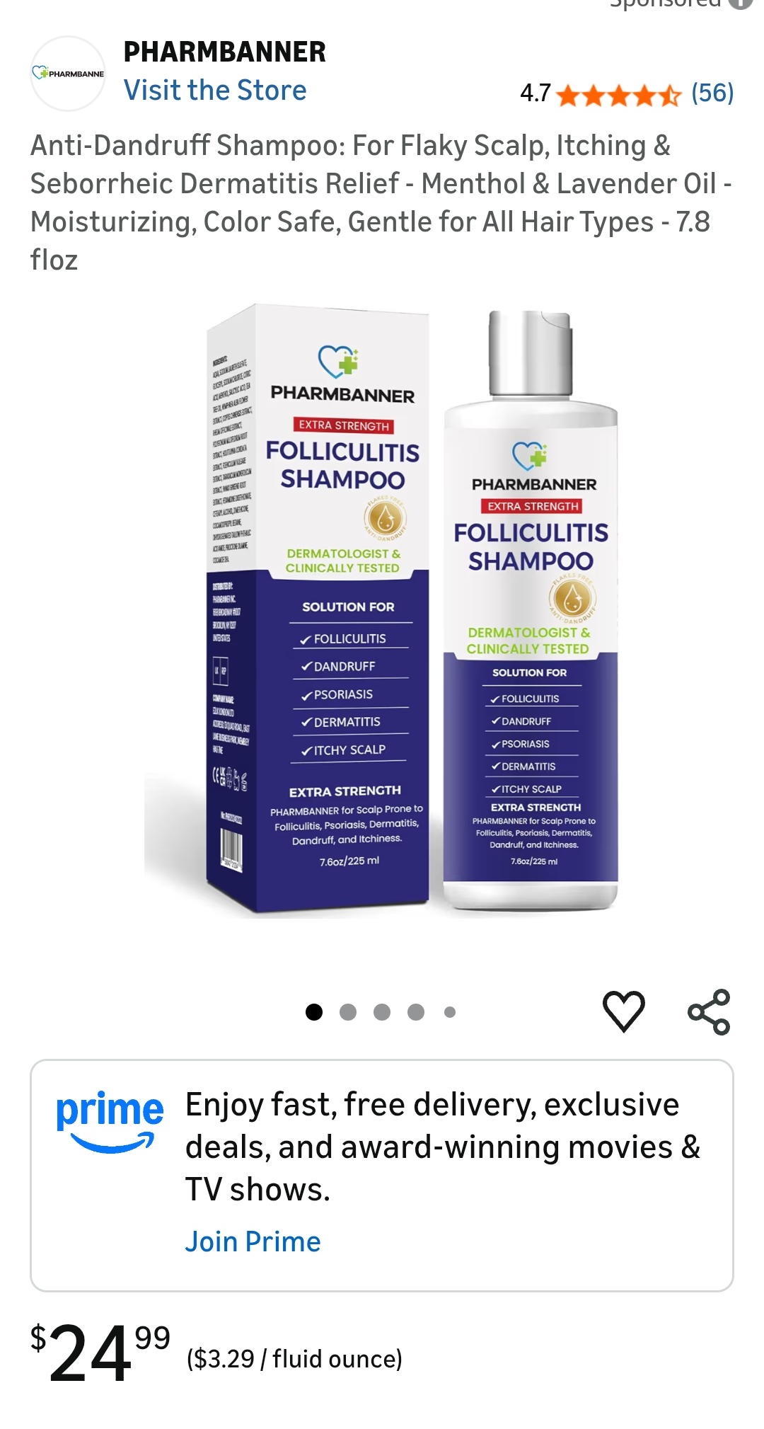 pharmbanner folliculitis shampoo