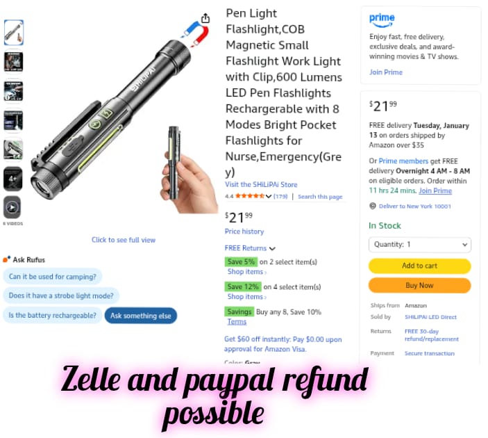 Pen Flashlight