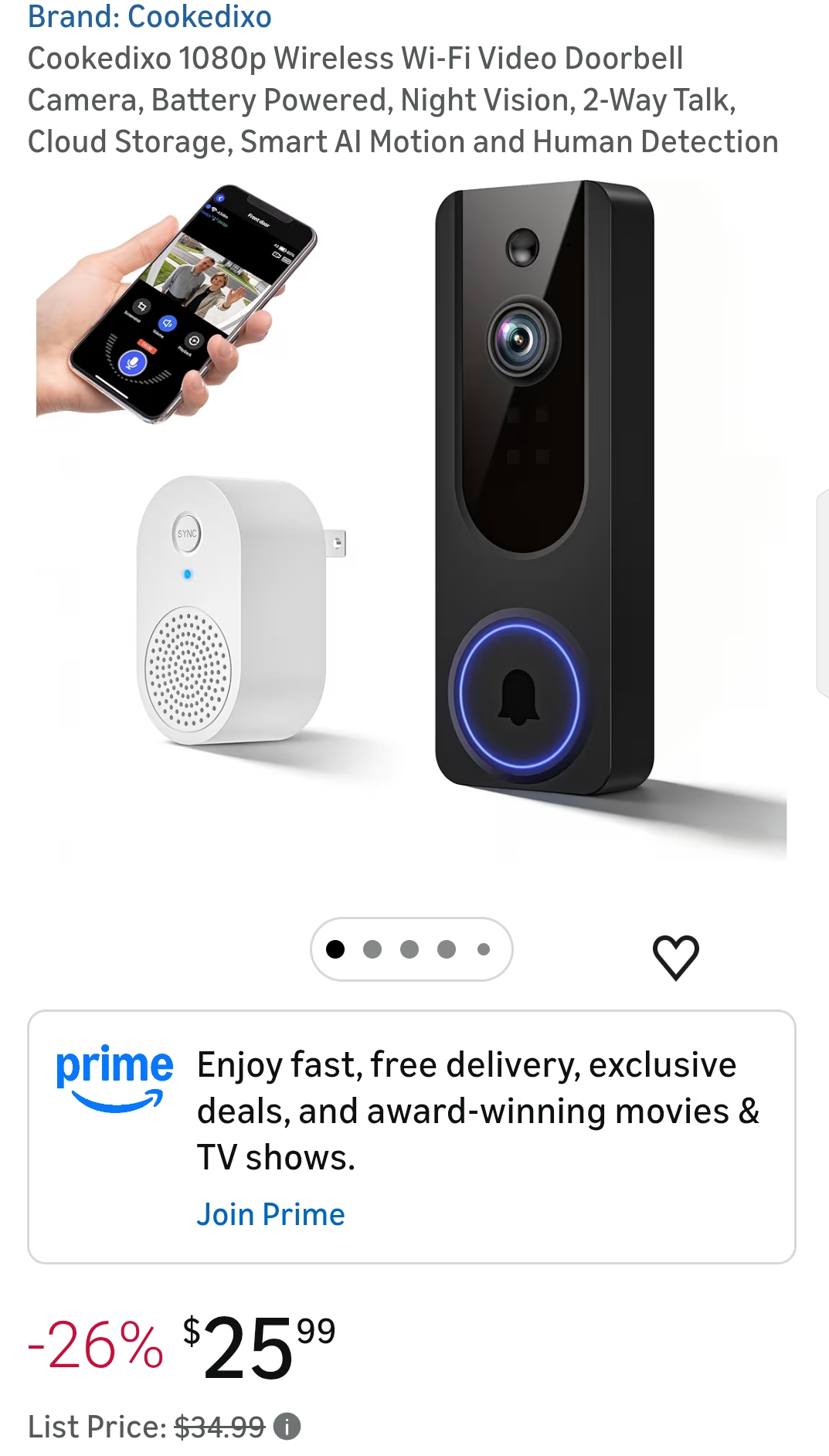 doorbell camera wireless