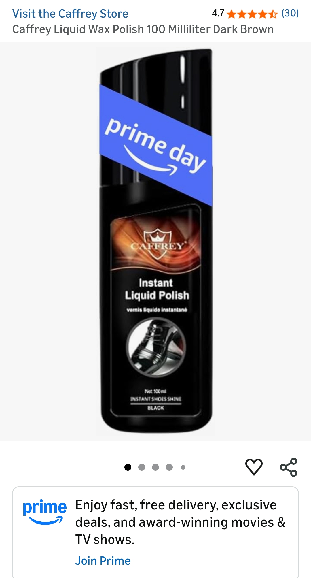 Caffrey Liquid Wax Polish 100