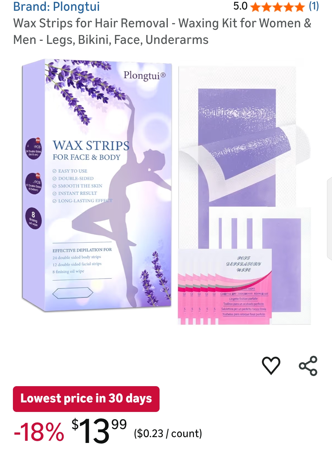 waxing strips for women，face wax strips for women