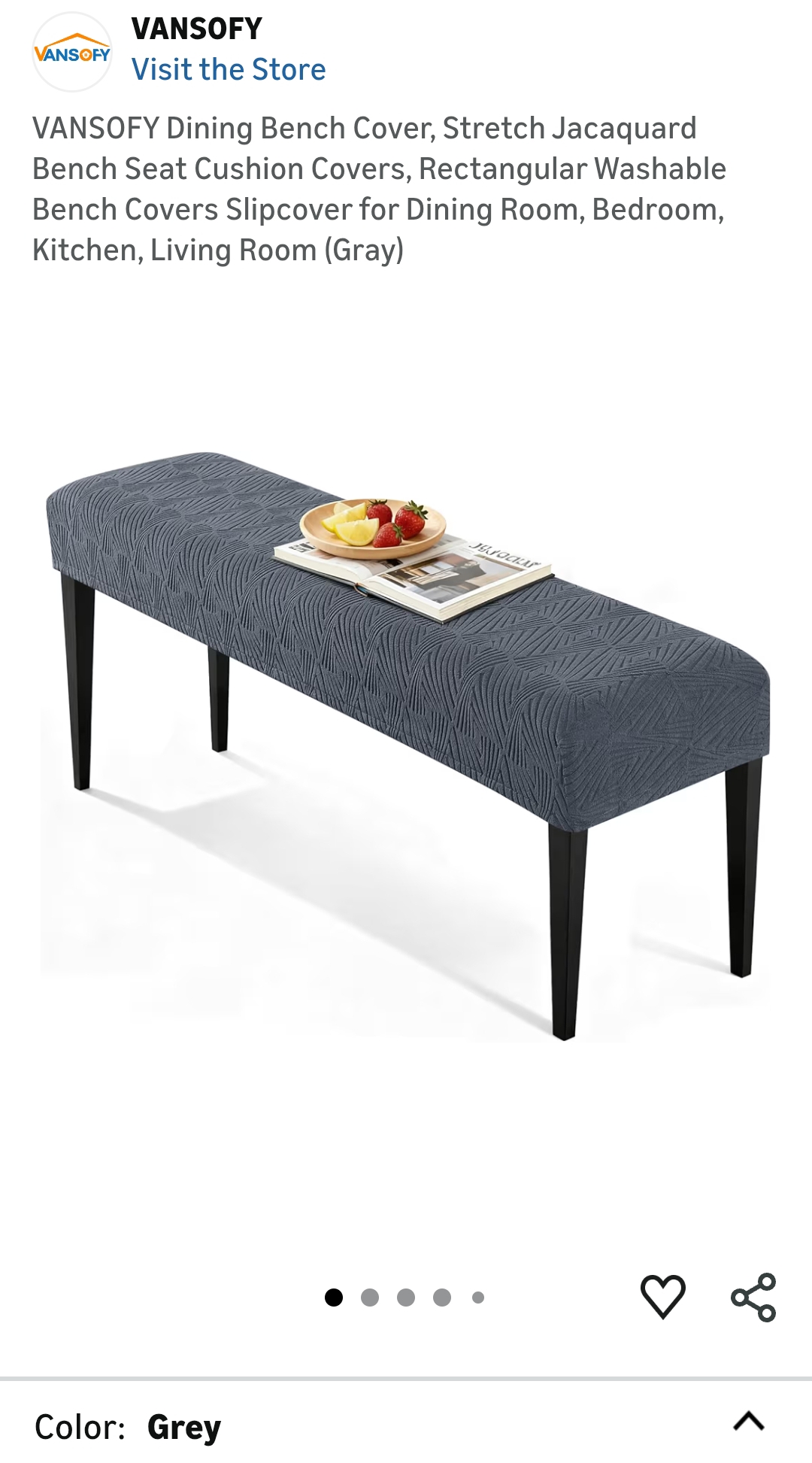 dining bench cover