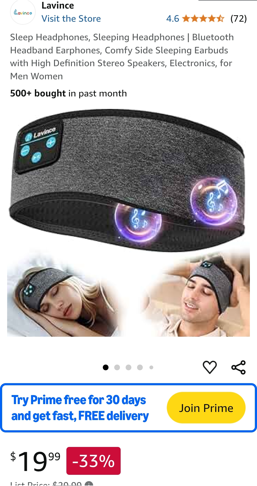 sleep headphones