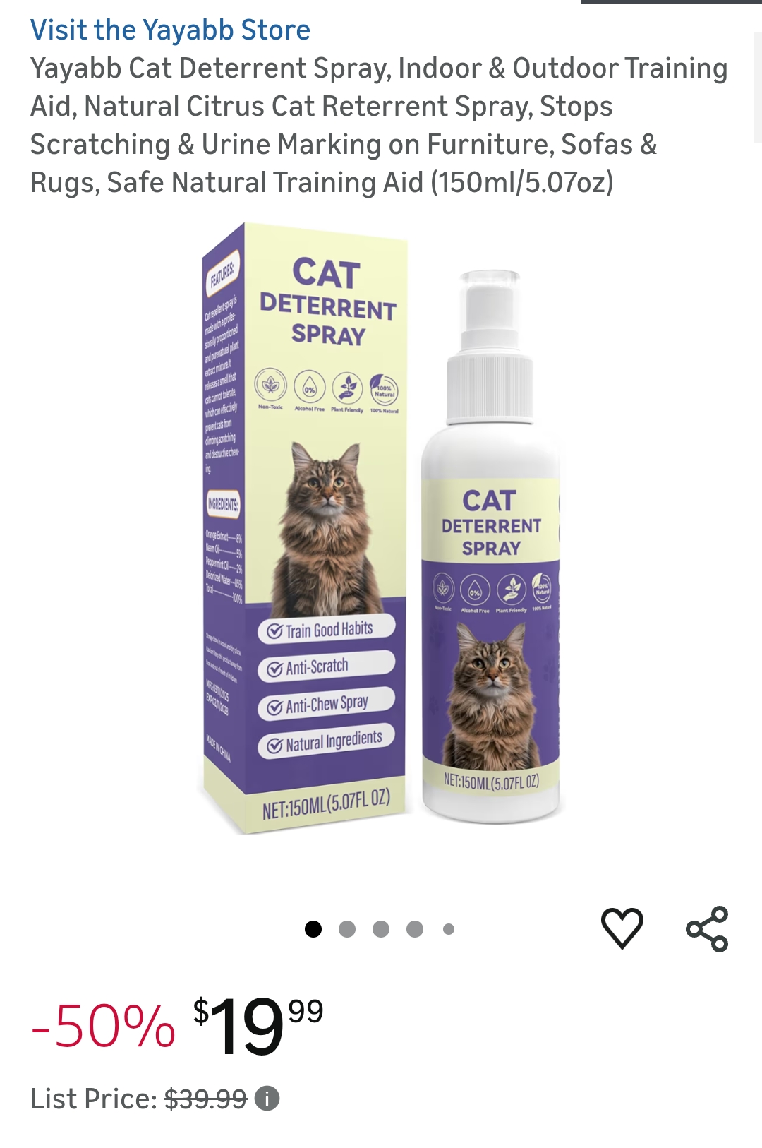 cat deterrent spray