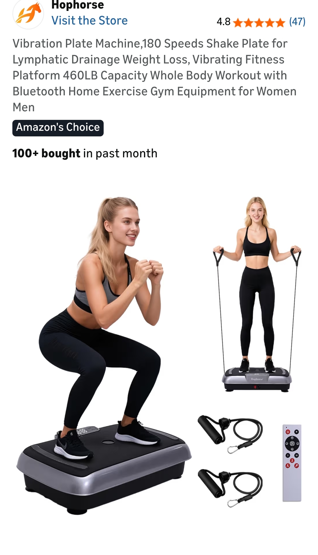 vibration plate exercise machine