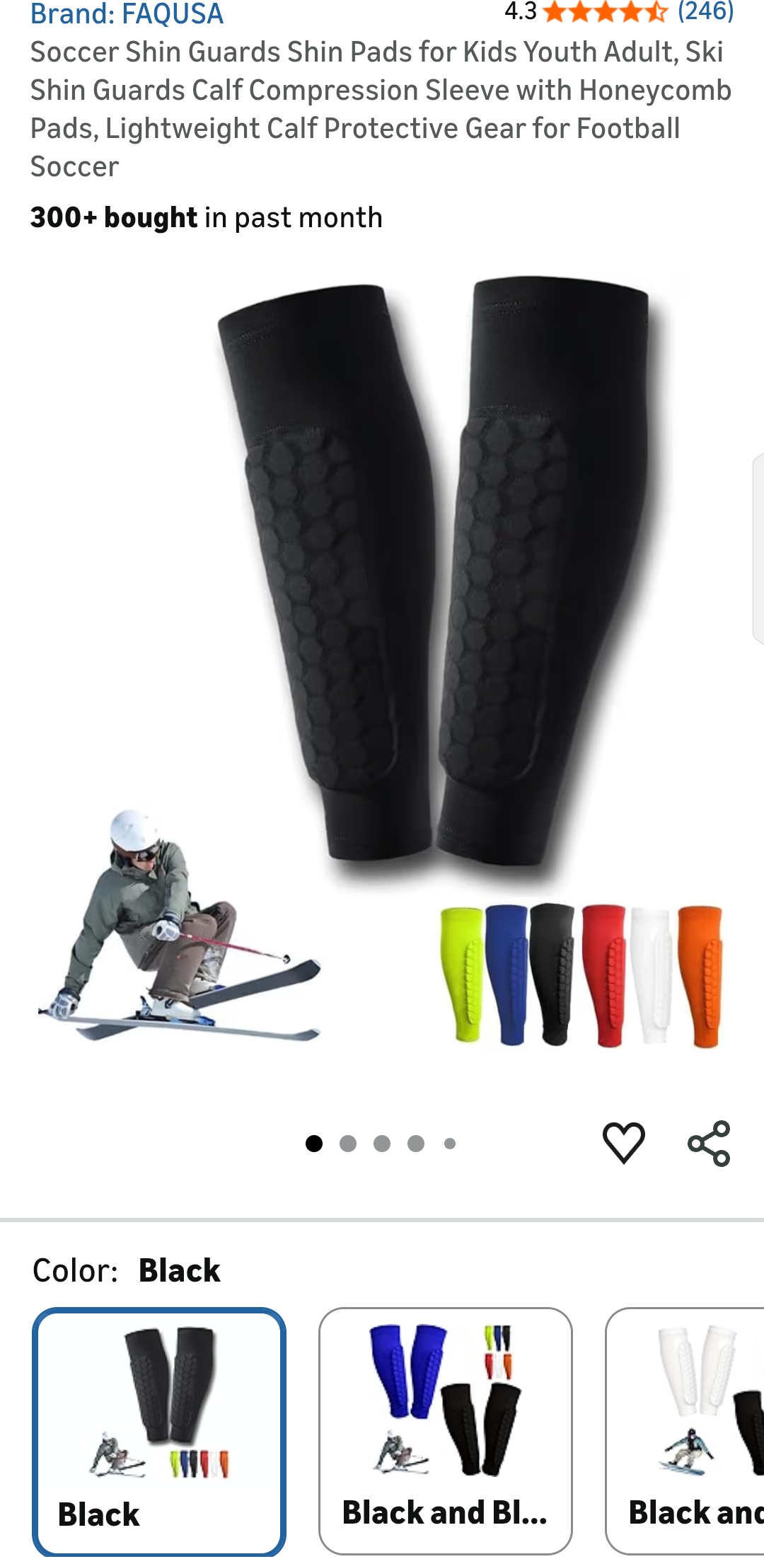 Ski Shin Guards