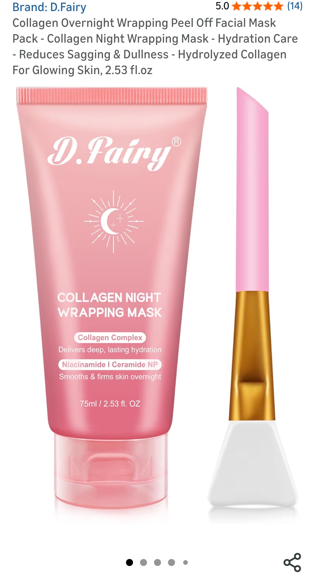 collagen night wrapping mask