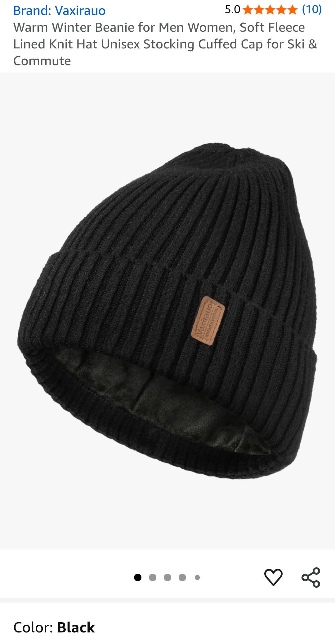 Warm Winter Beanie for Men women