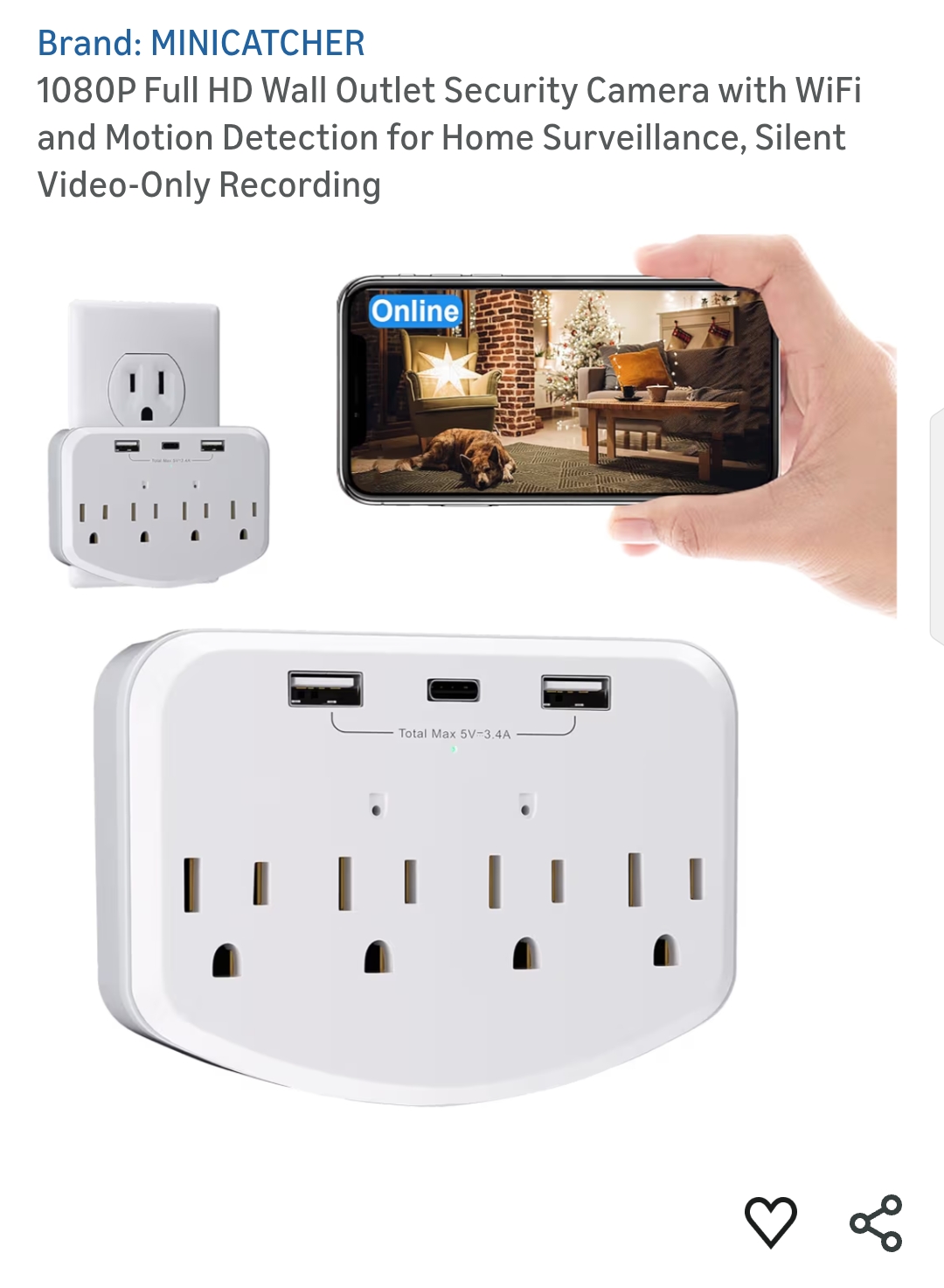 outlet camera