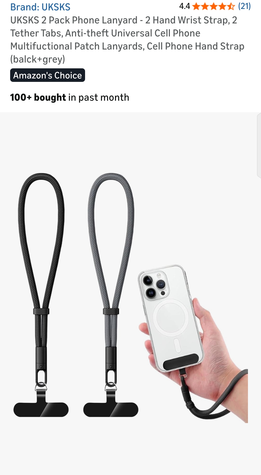 "phone wrist strap "