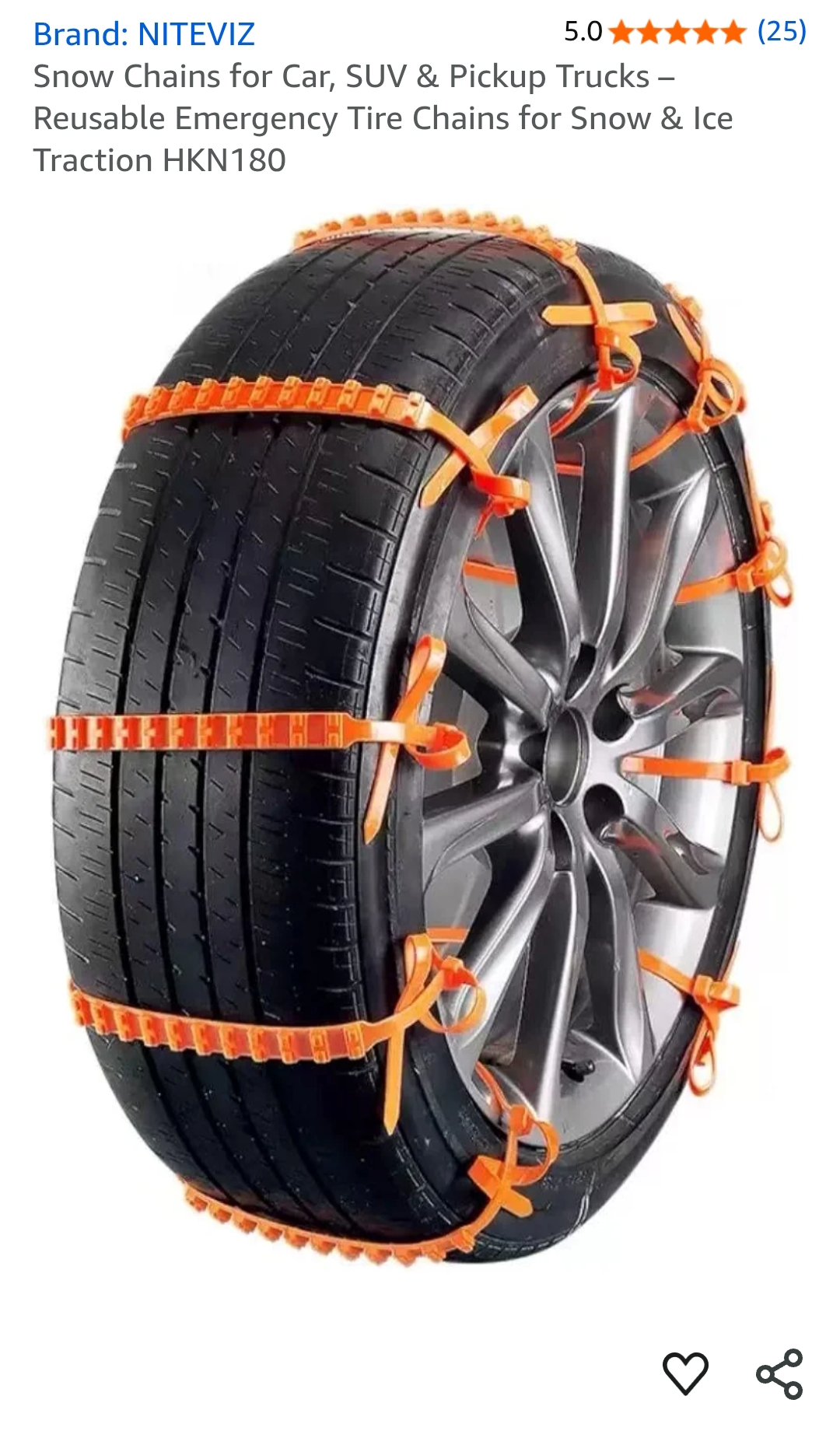 SNOW CHAINS HKN180