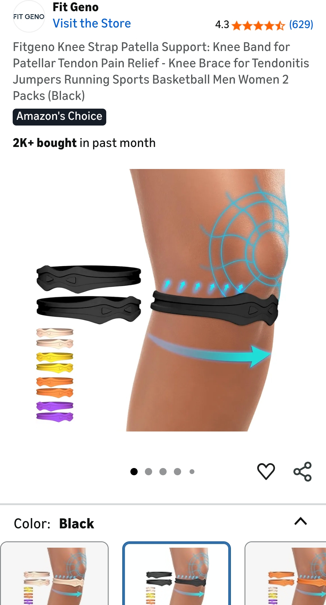 patella band