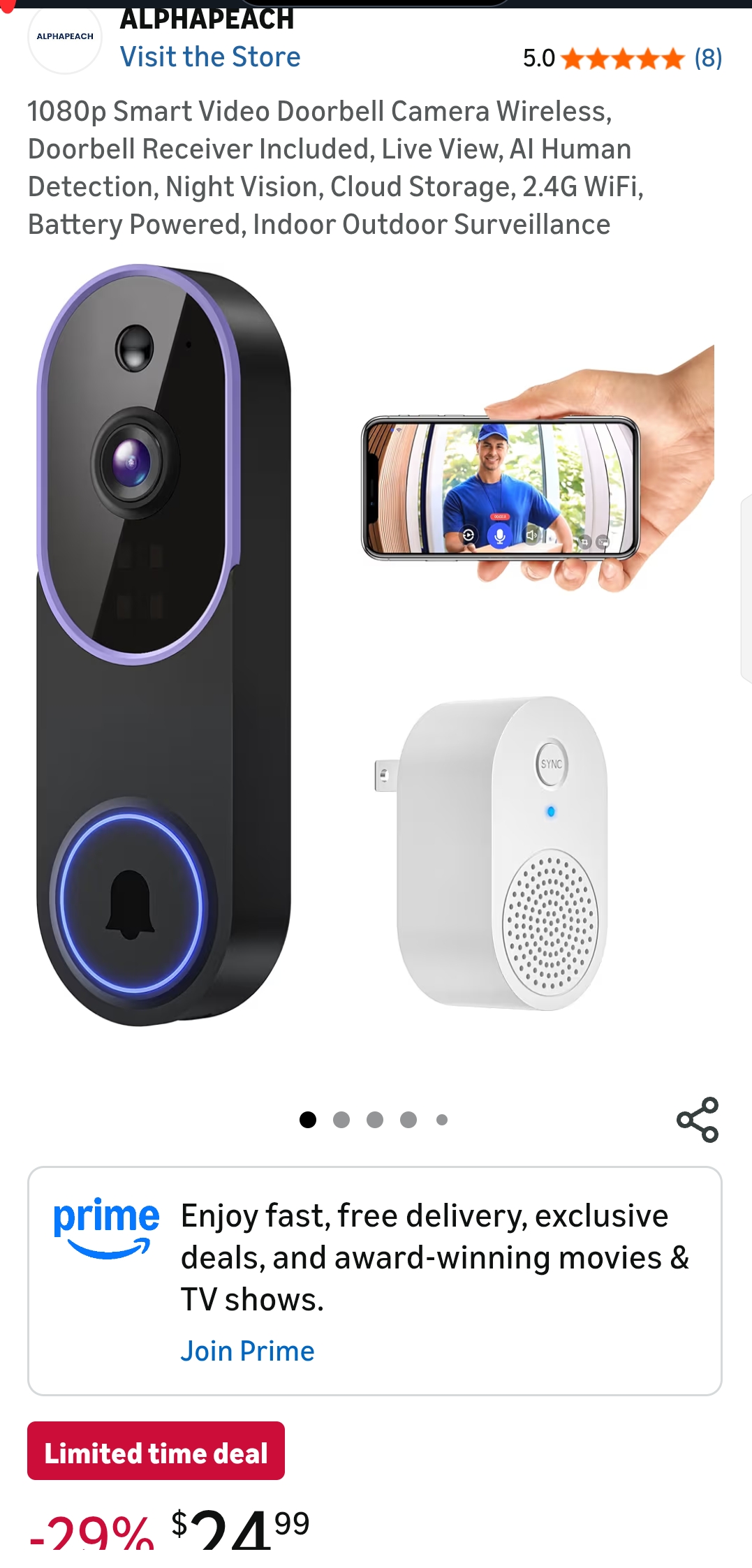 doorbell camera wireless