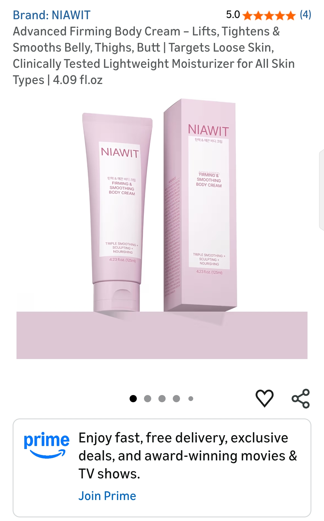 Advanced Firming Body Cream