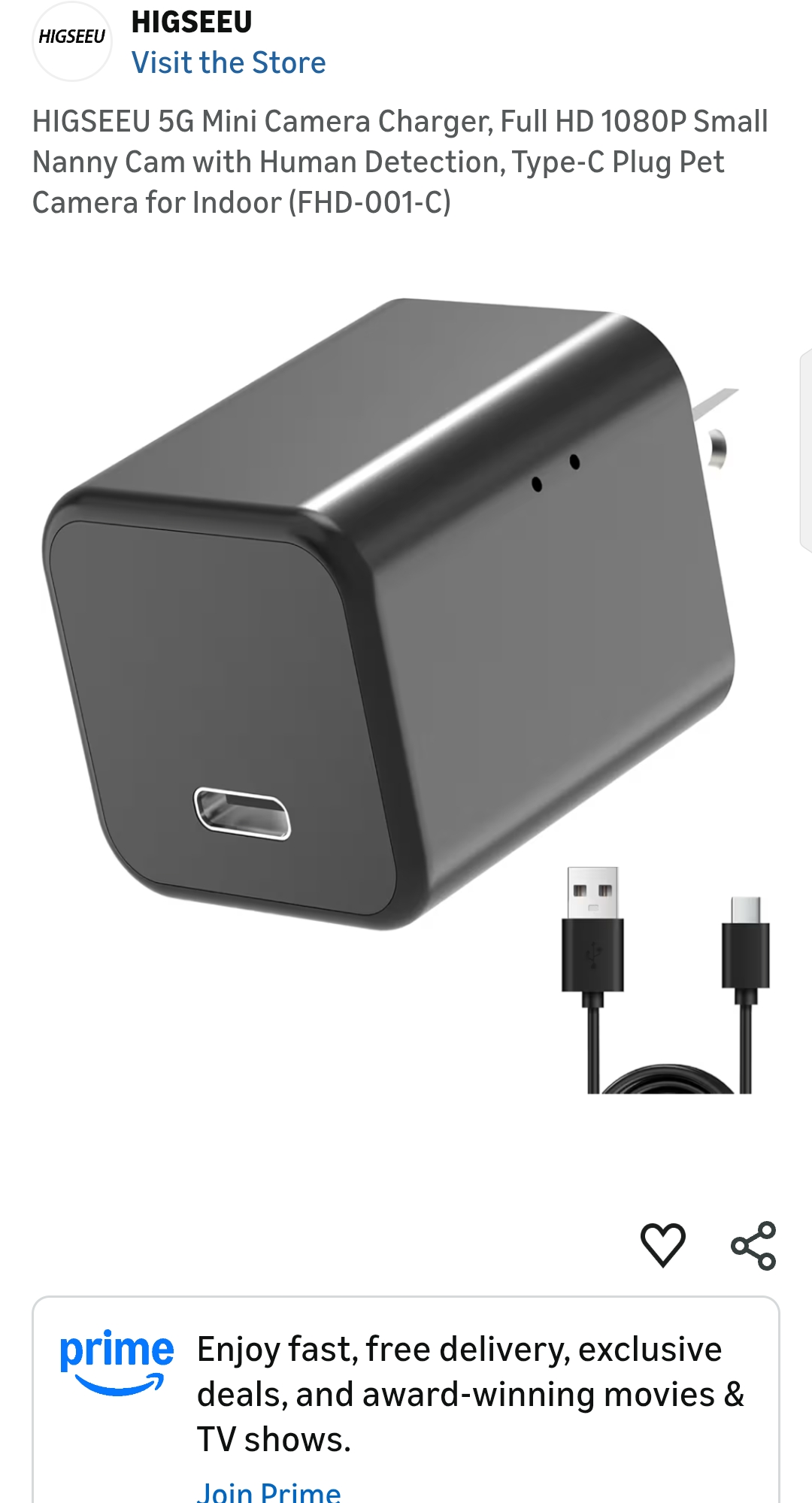 Mini Camera Charger