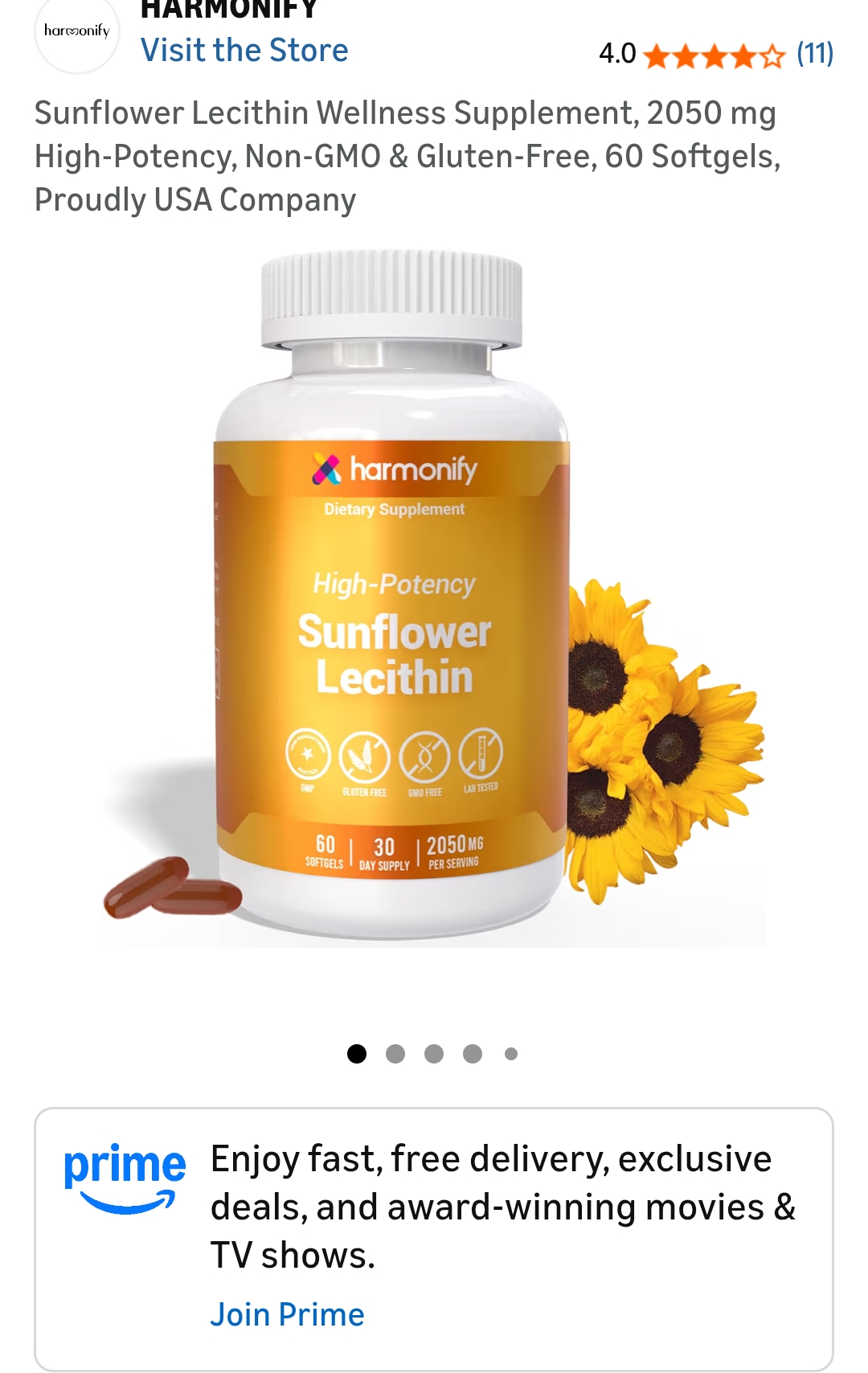 Sunflower Lecithin Wellness