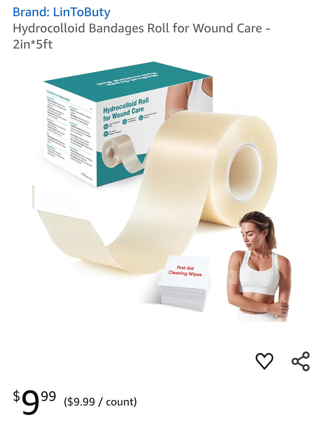 Hydrocolloid Bandages Roll